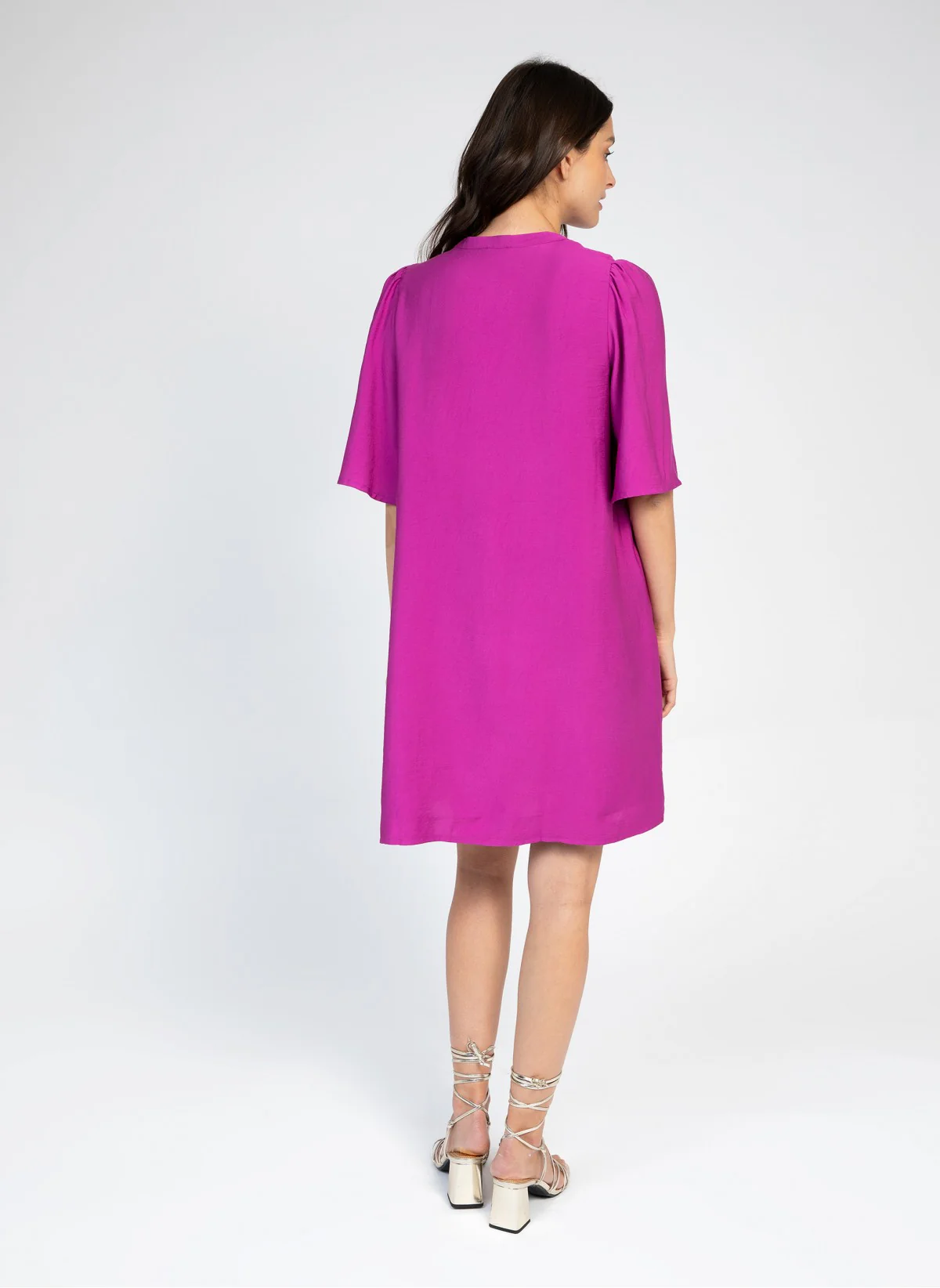 ROBE COURTE MANEZA orchidee - Image 4