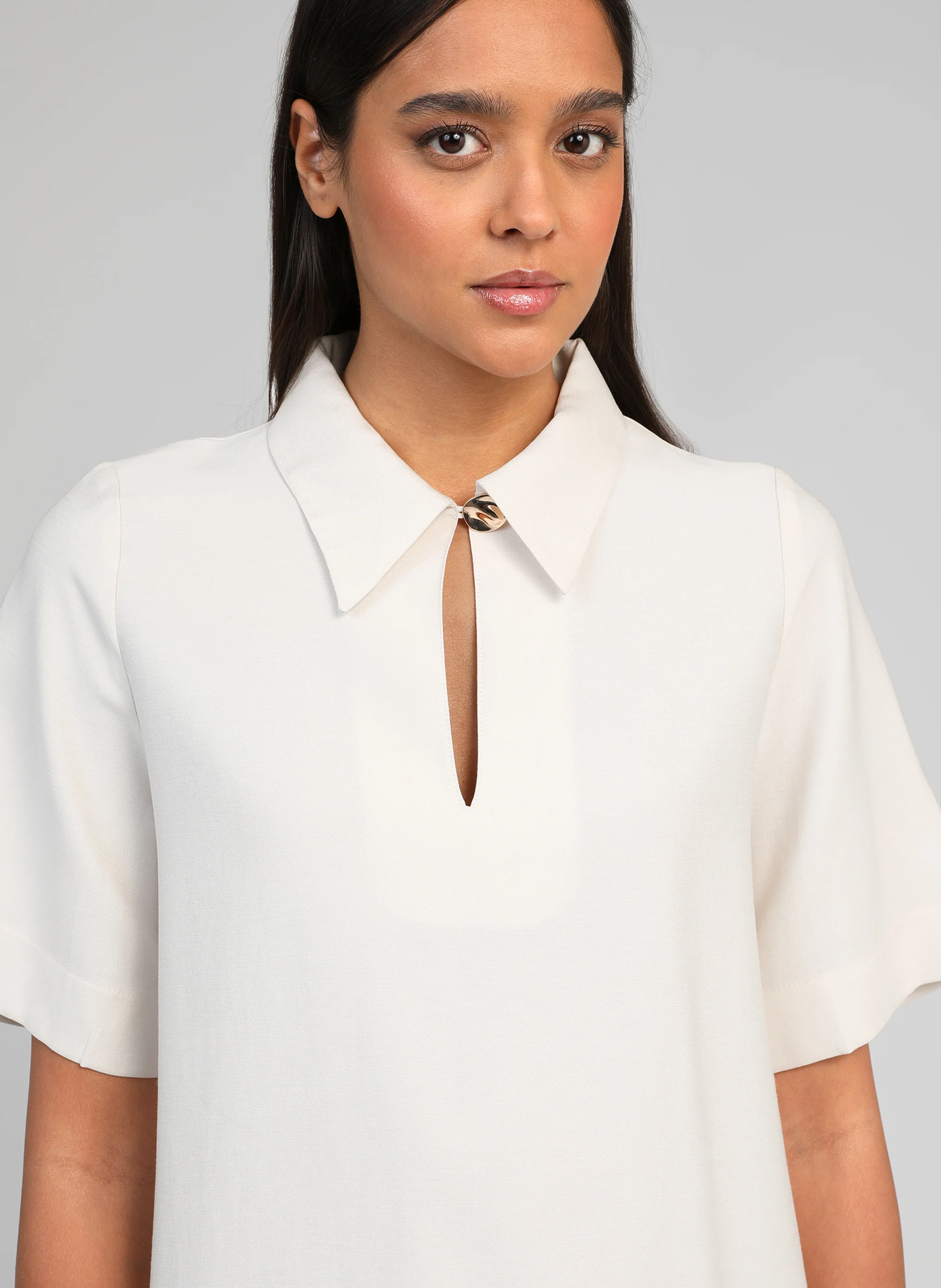 ROBE COURTE MAPAULA ecru - Image 2