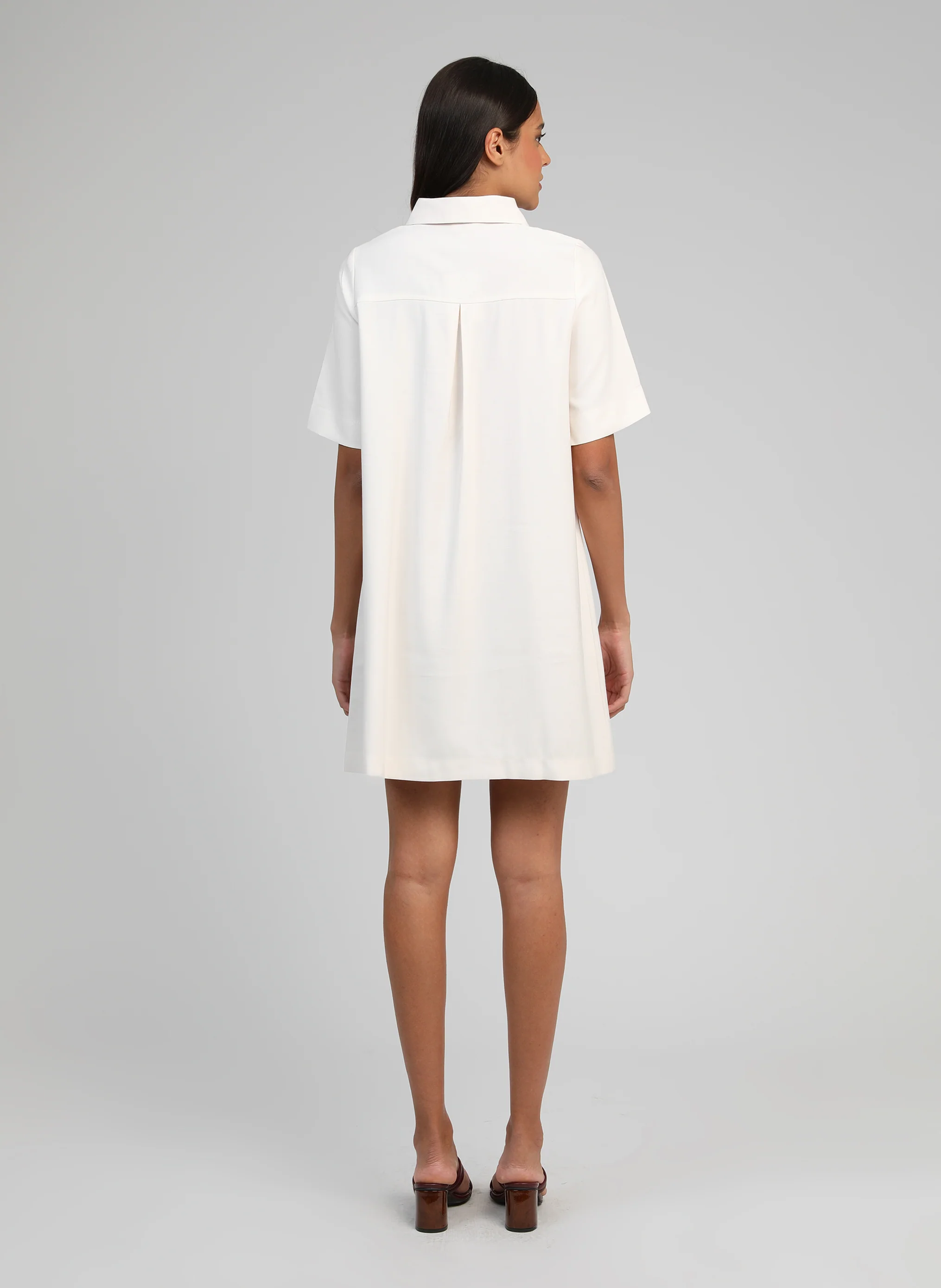 ROBE COURTE MAPAULA ecru - Image 4