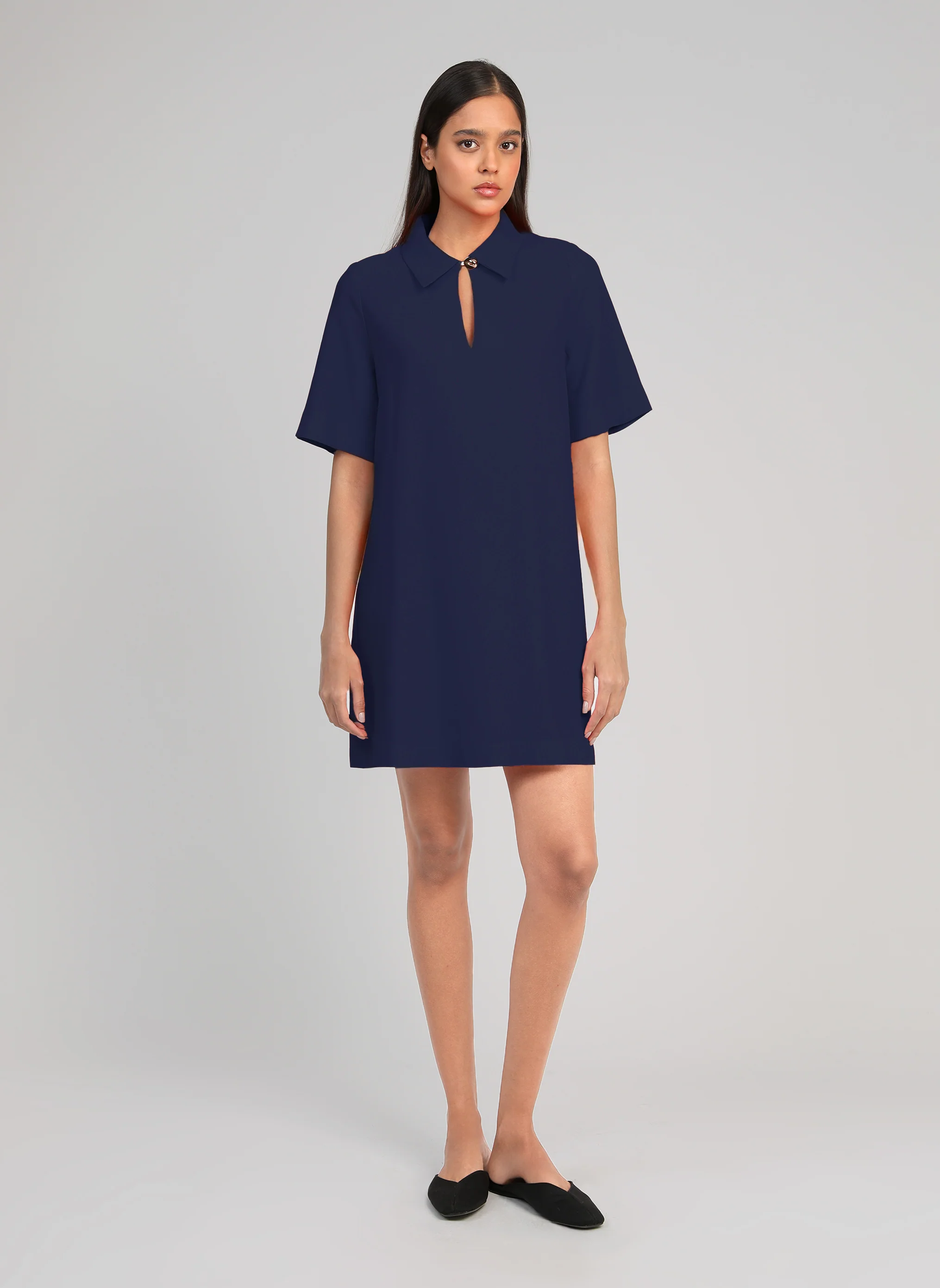 ROBE COURTE MAPAULA marine