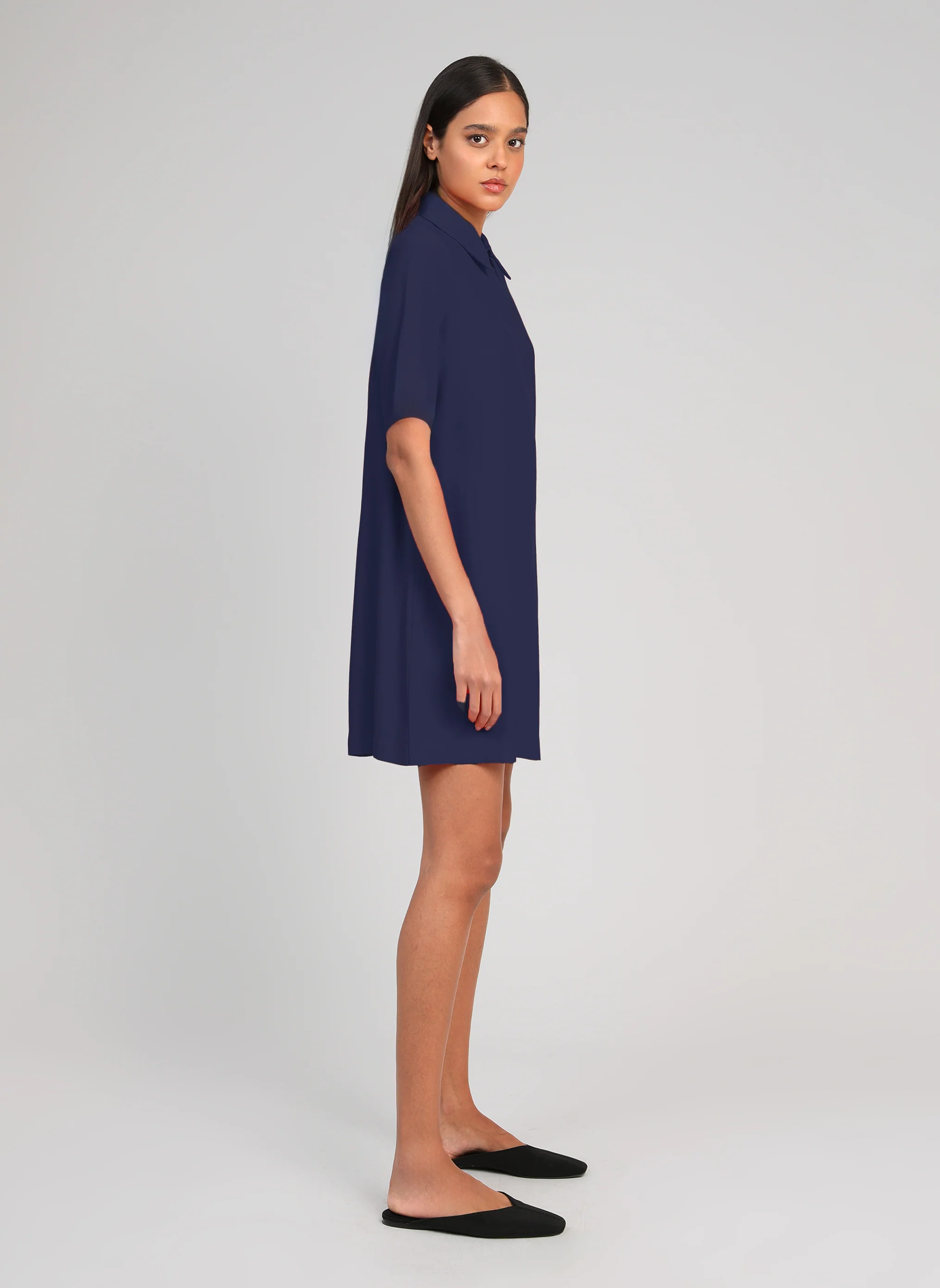ROBE COURTE MAPAULA marine - Image 3
