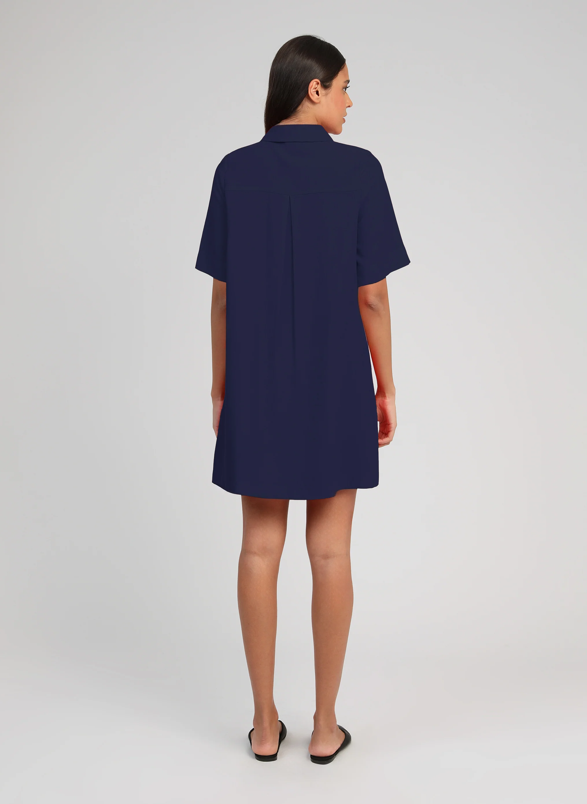 ROBE COURTE MAPAULA marine - Image 4