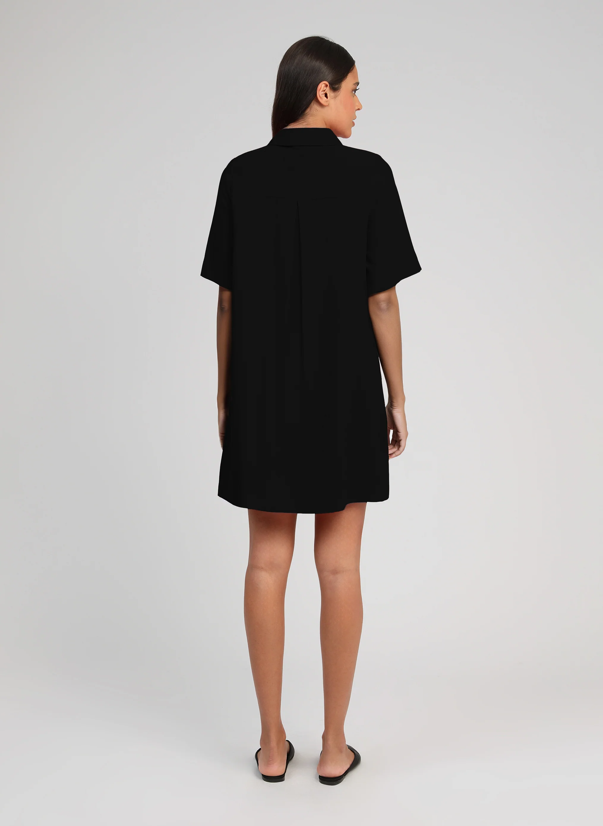 ROBE COURTE MAPAULA noir - Image 4