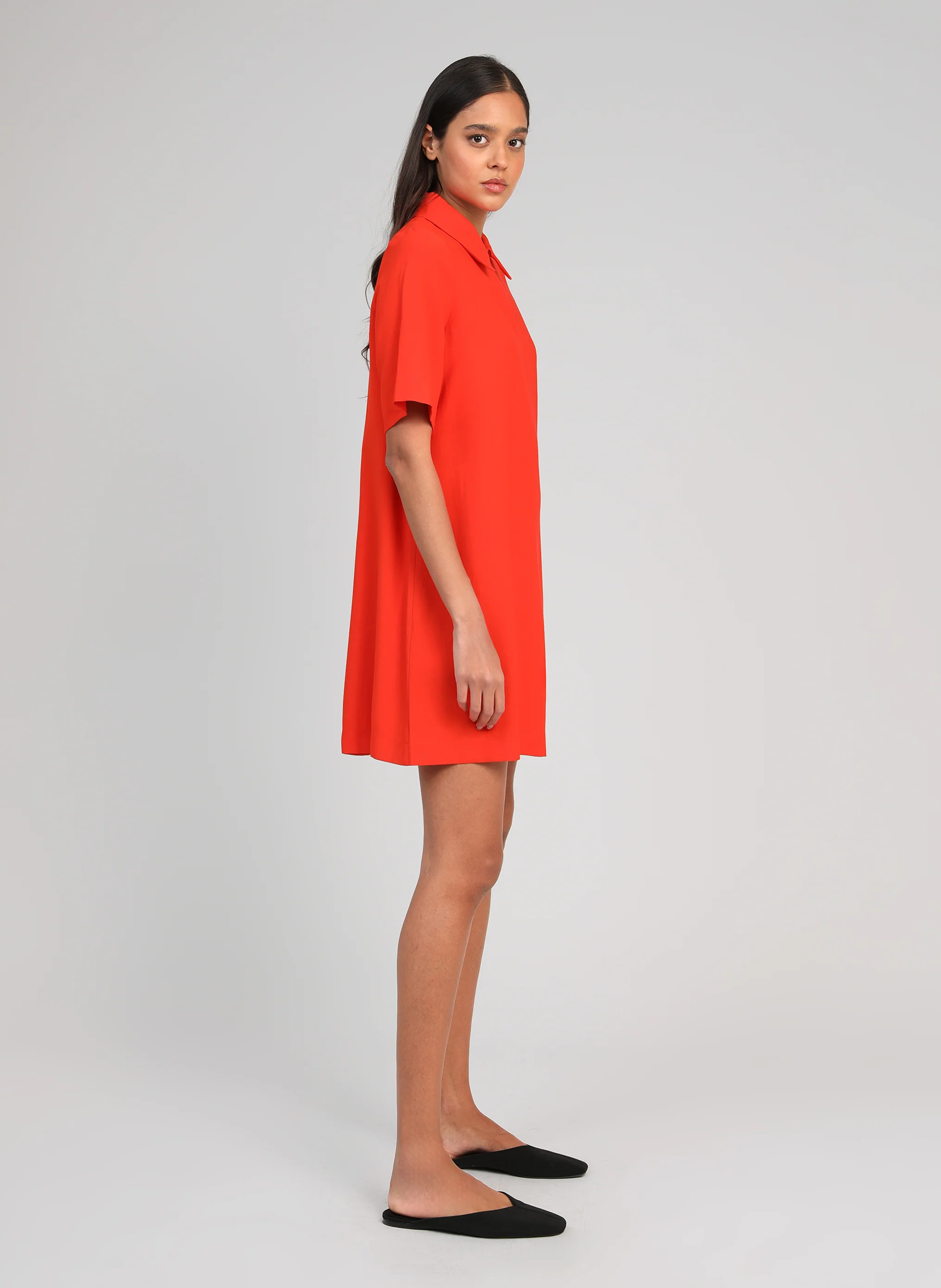ROBE COURTE MAPAULA piment - Image 3