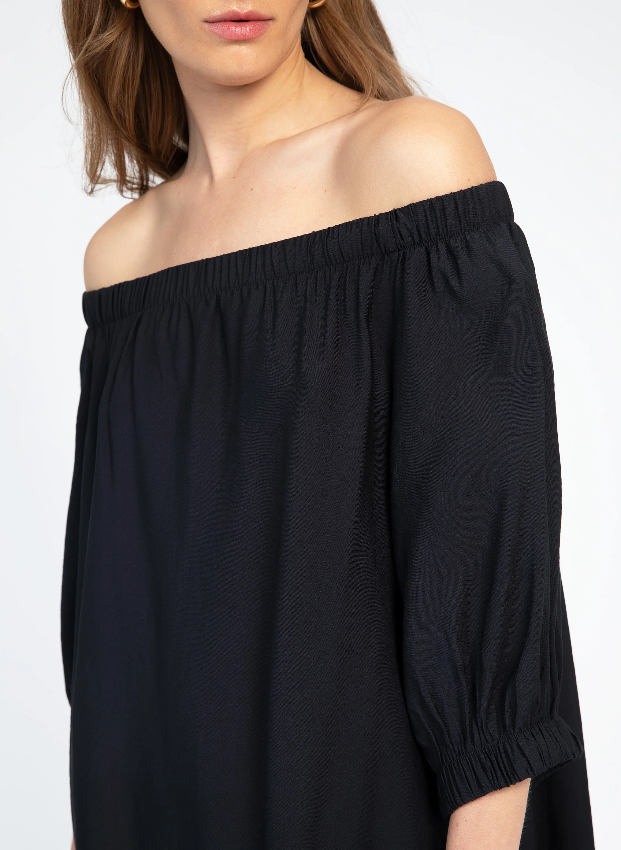 ROBE COURTE MARYSE noir - Image 2