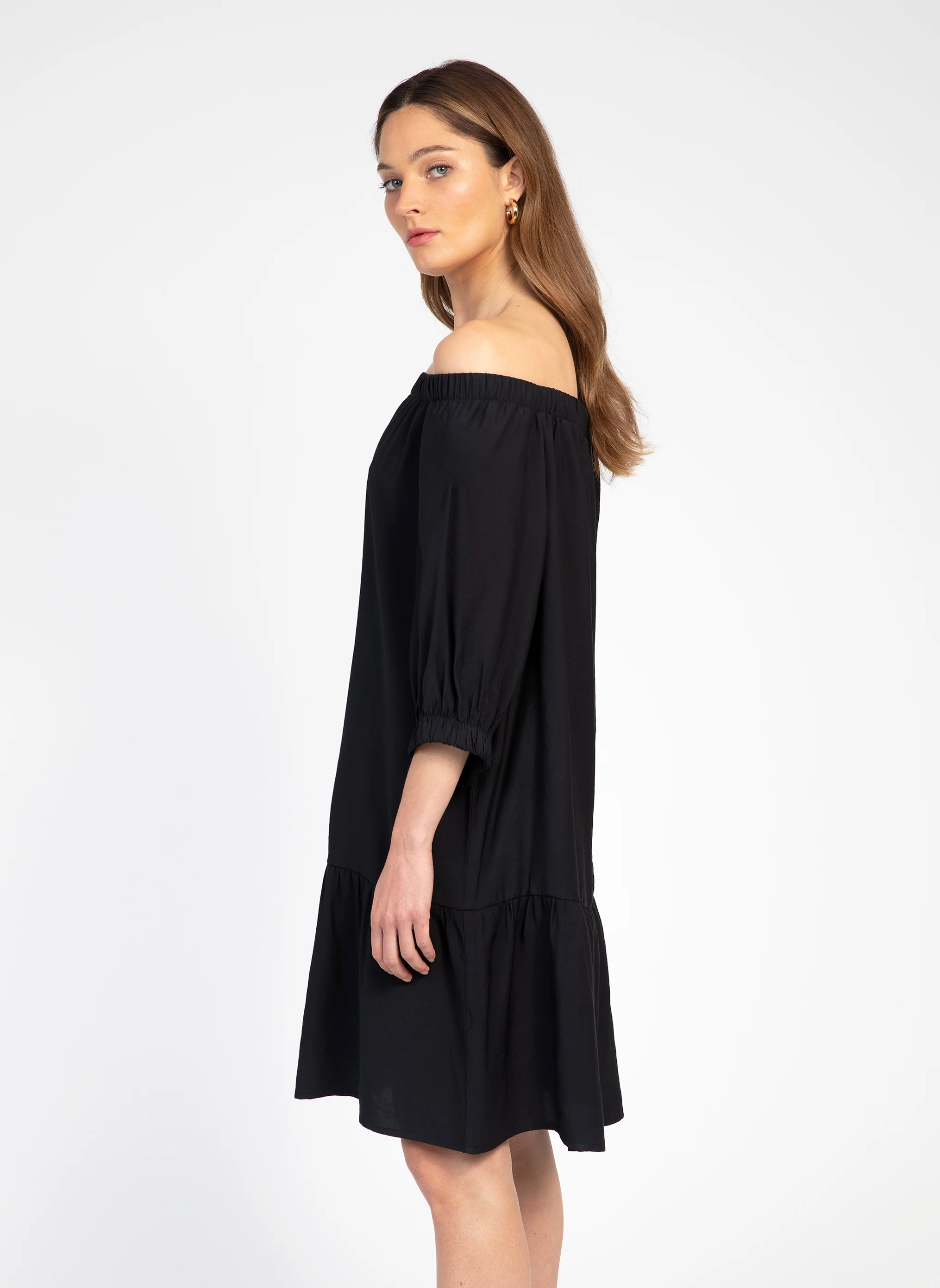 ROBE COURTE MARYSE noir - Image 3