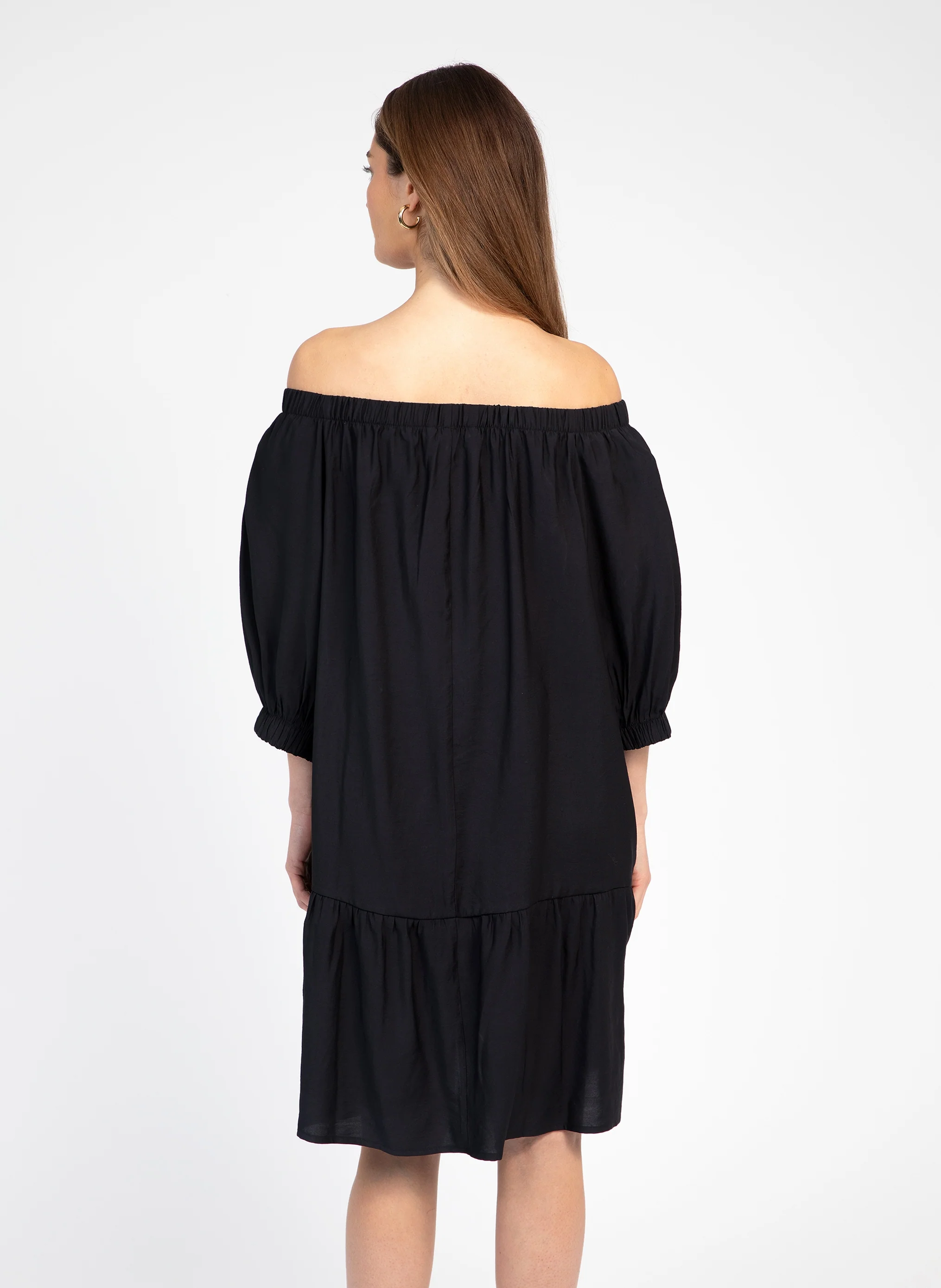 ROBE COURTE MARYSE noir - Image 4