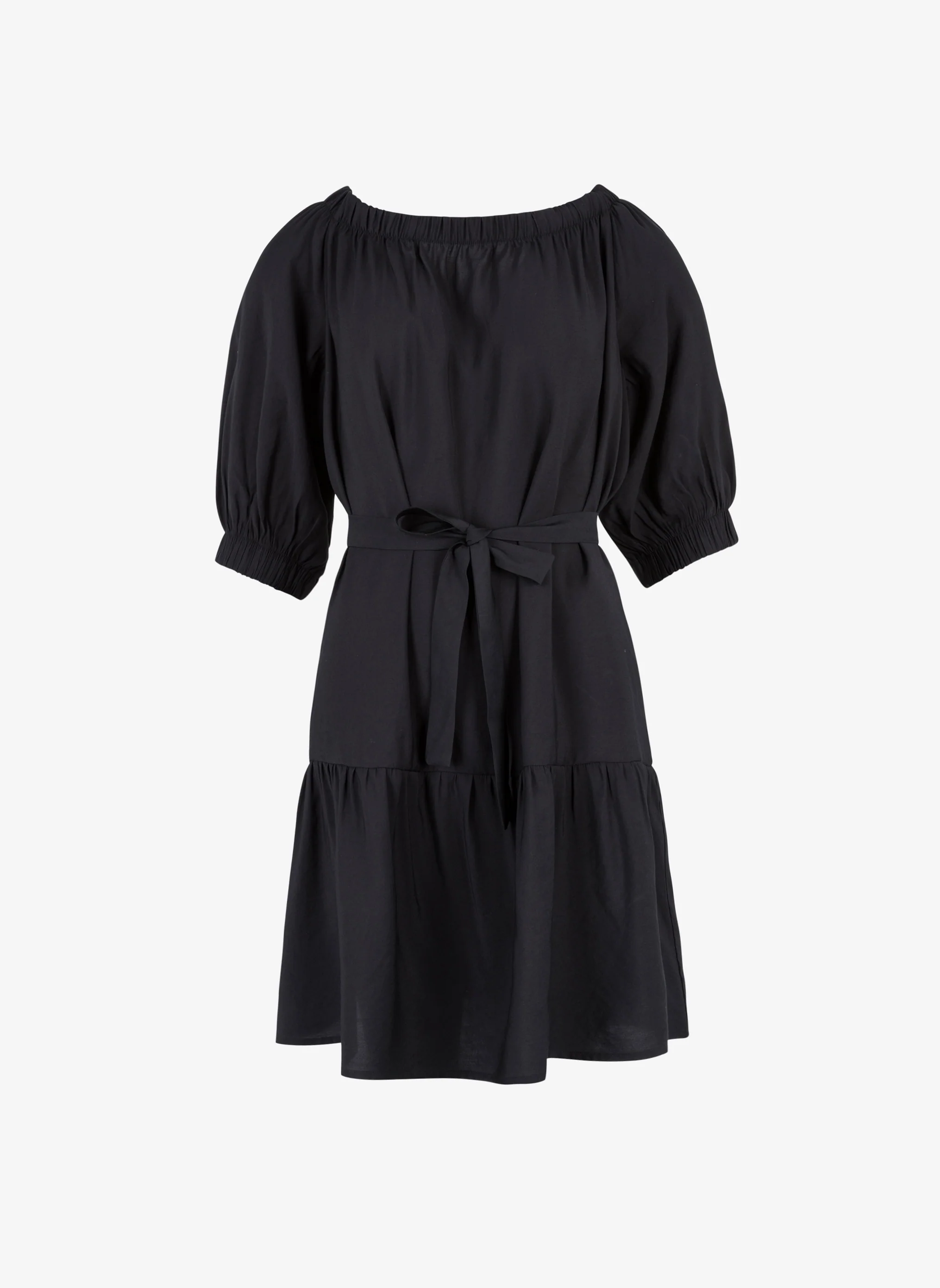 ROBE COURTE MARYSE noir - Image 5