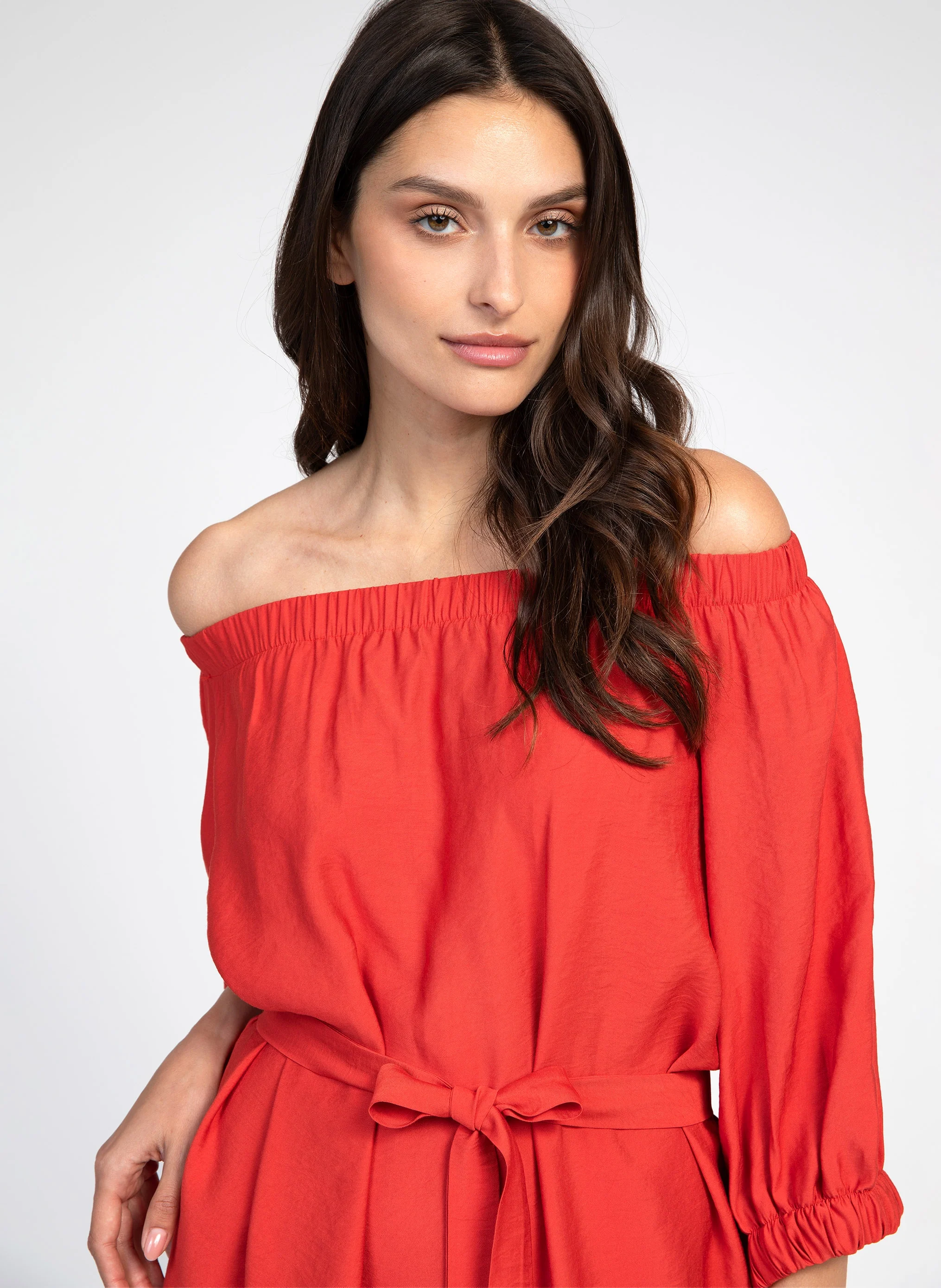 ROBE COURTE MARYSE paprika - Image 6