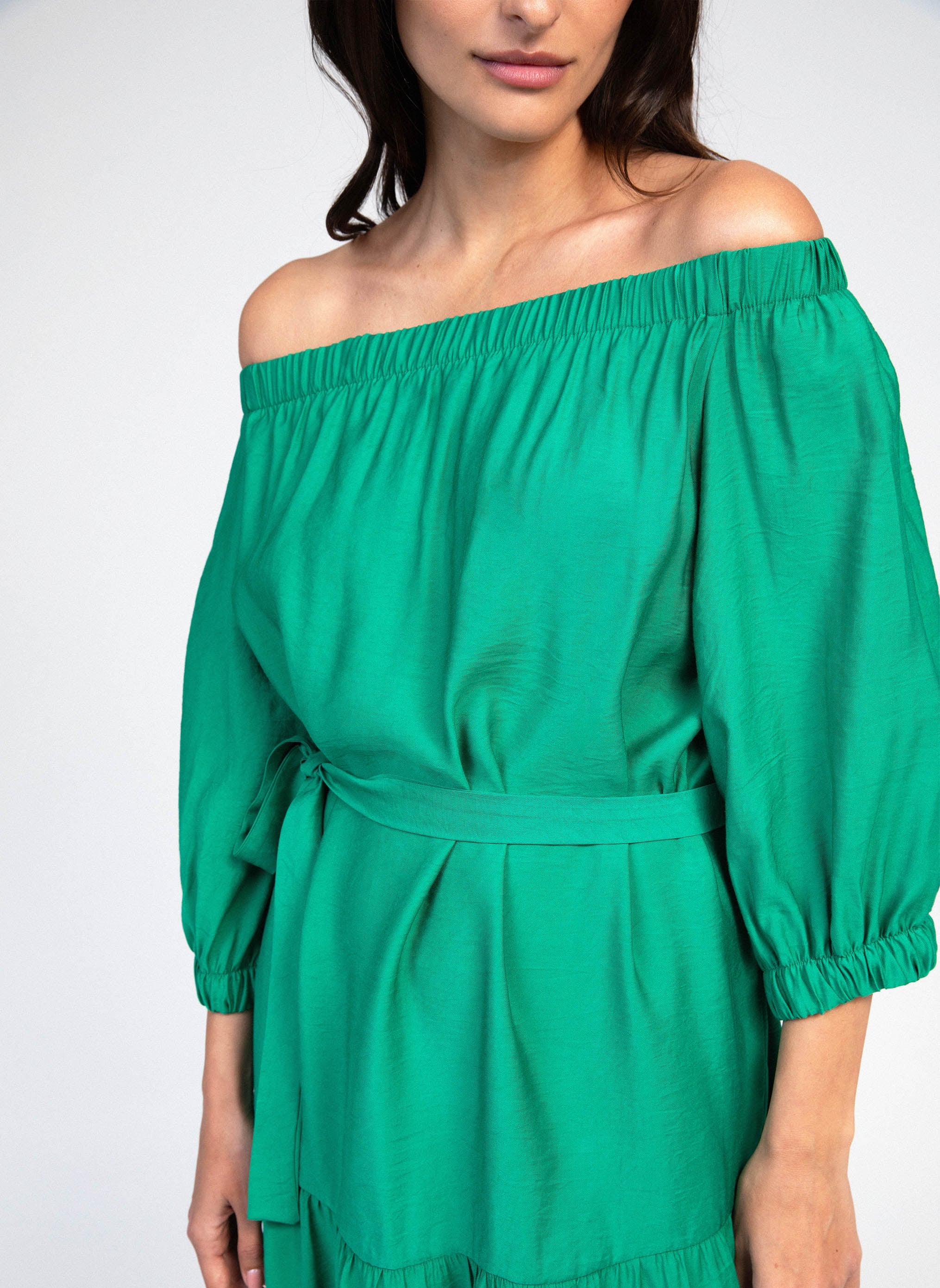 ROBE COURTE MARYSE vert - Image 2