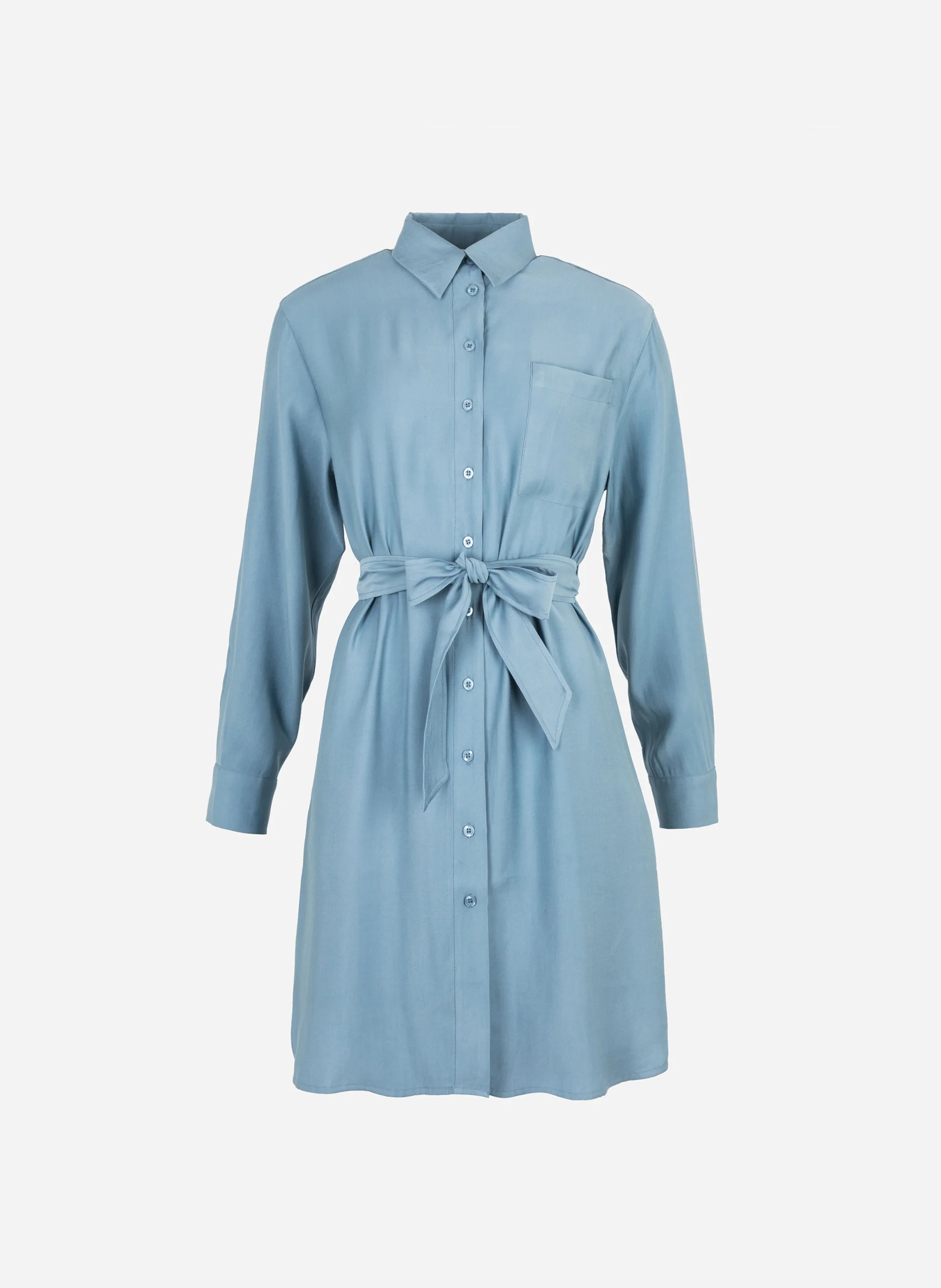 ROBE COURTE MASATA ciel - Image 5