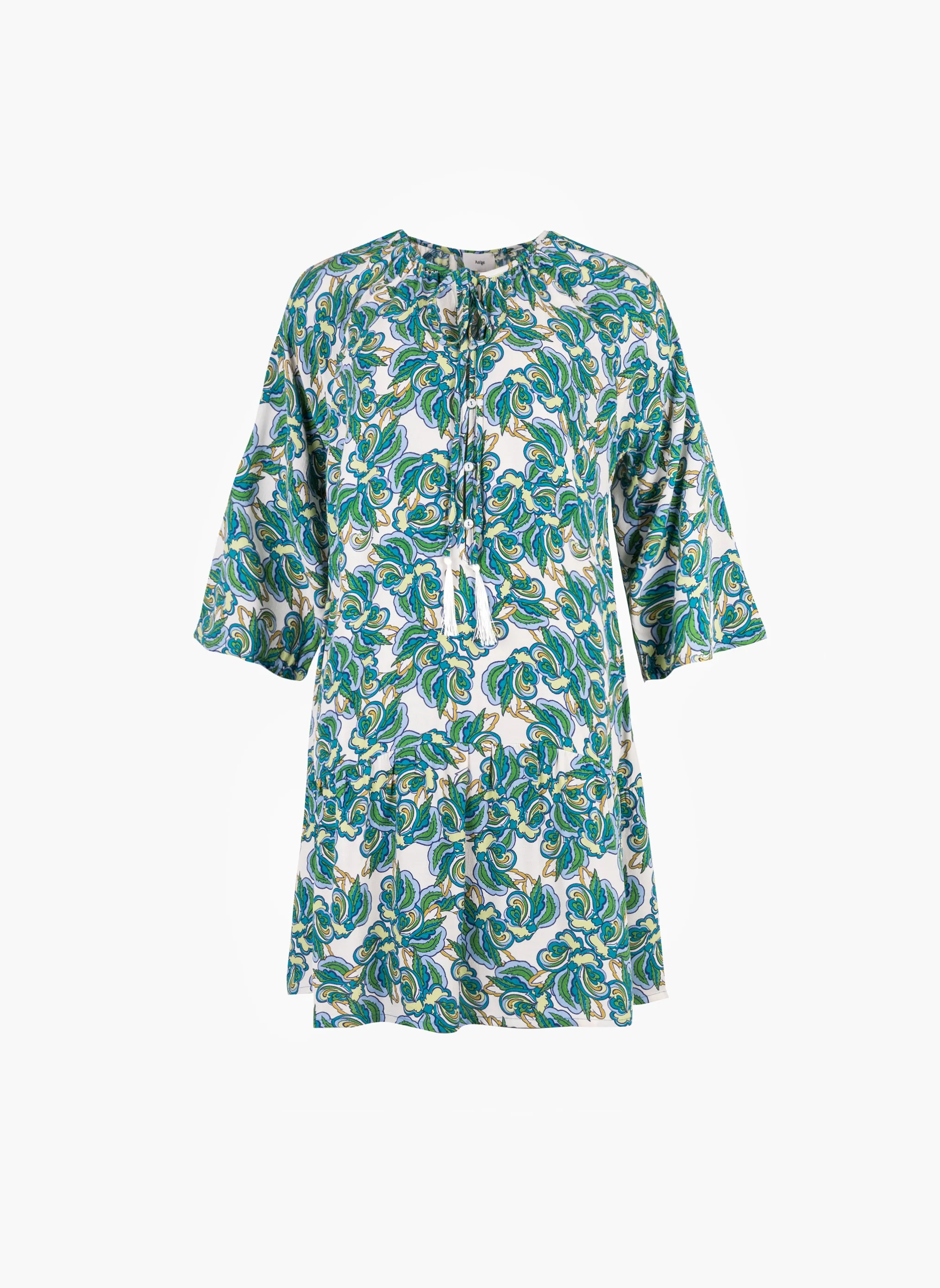 ROBE COURTE MILONA beatrice turquoise - Image 5