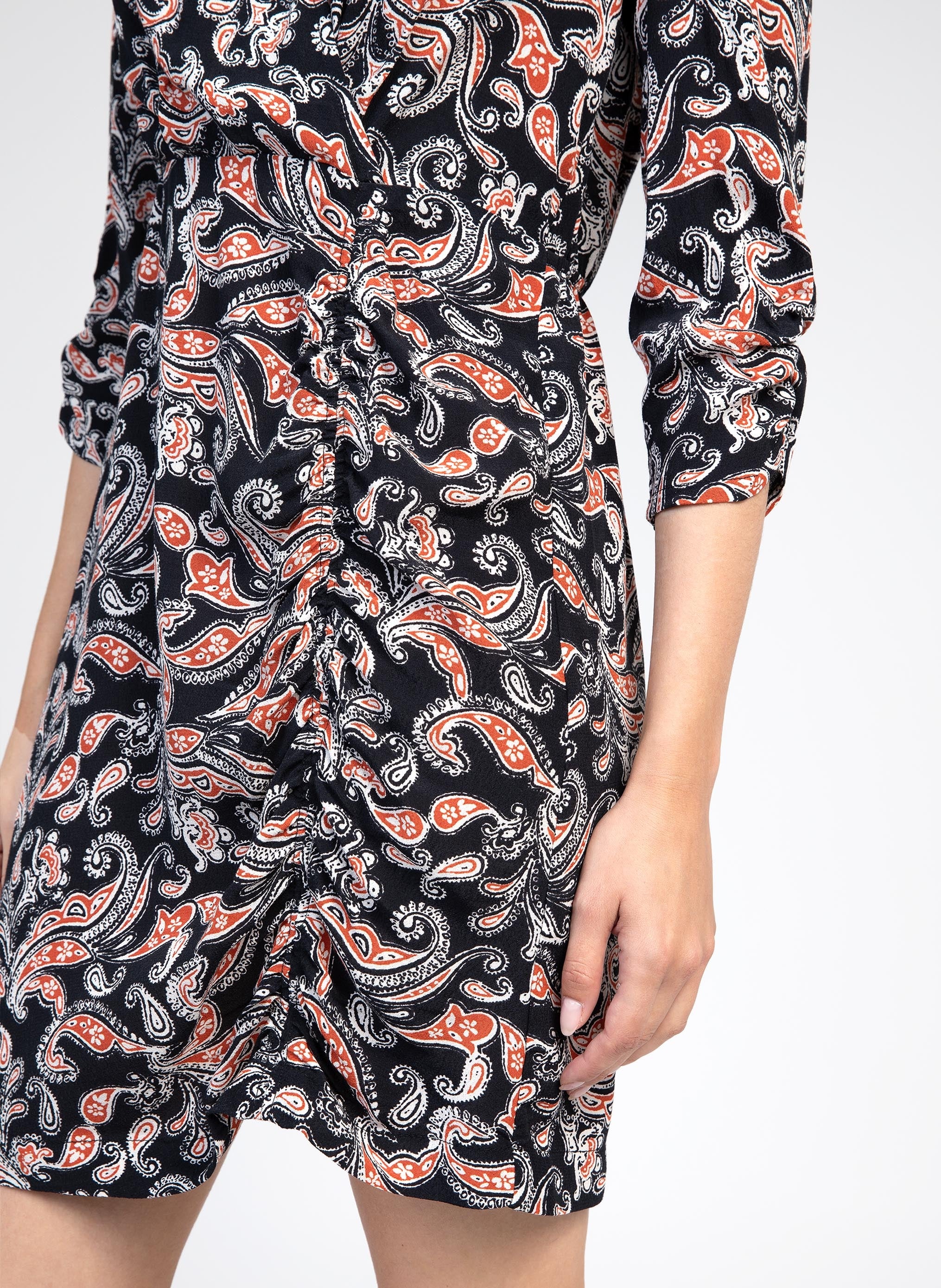 ROBE COURTE MIVANIA bandini noir - Image 2