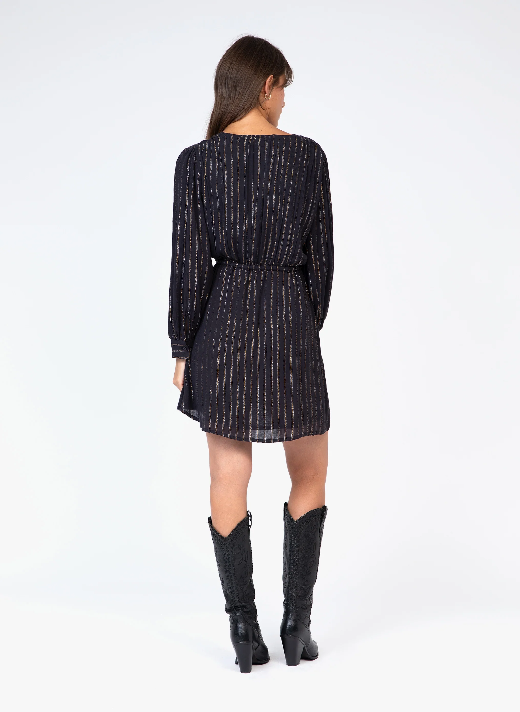 ROBE COURTE OCEA noir - Image 6