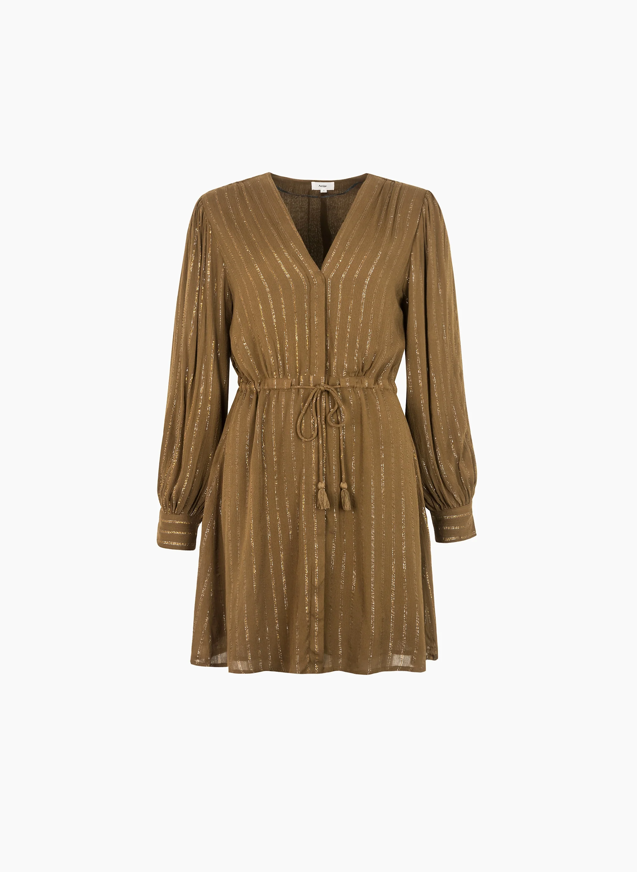 ROBE COURTE OCEA olive - Image 5