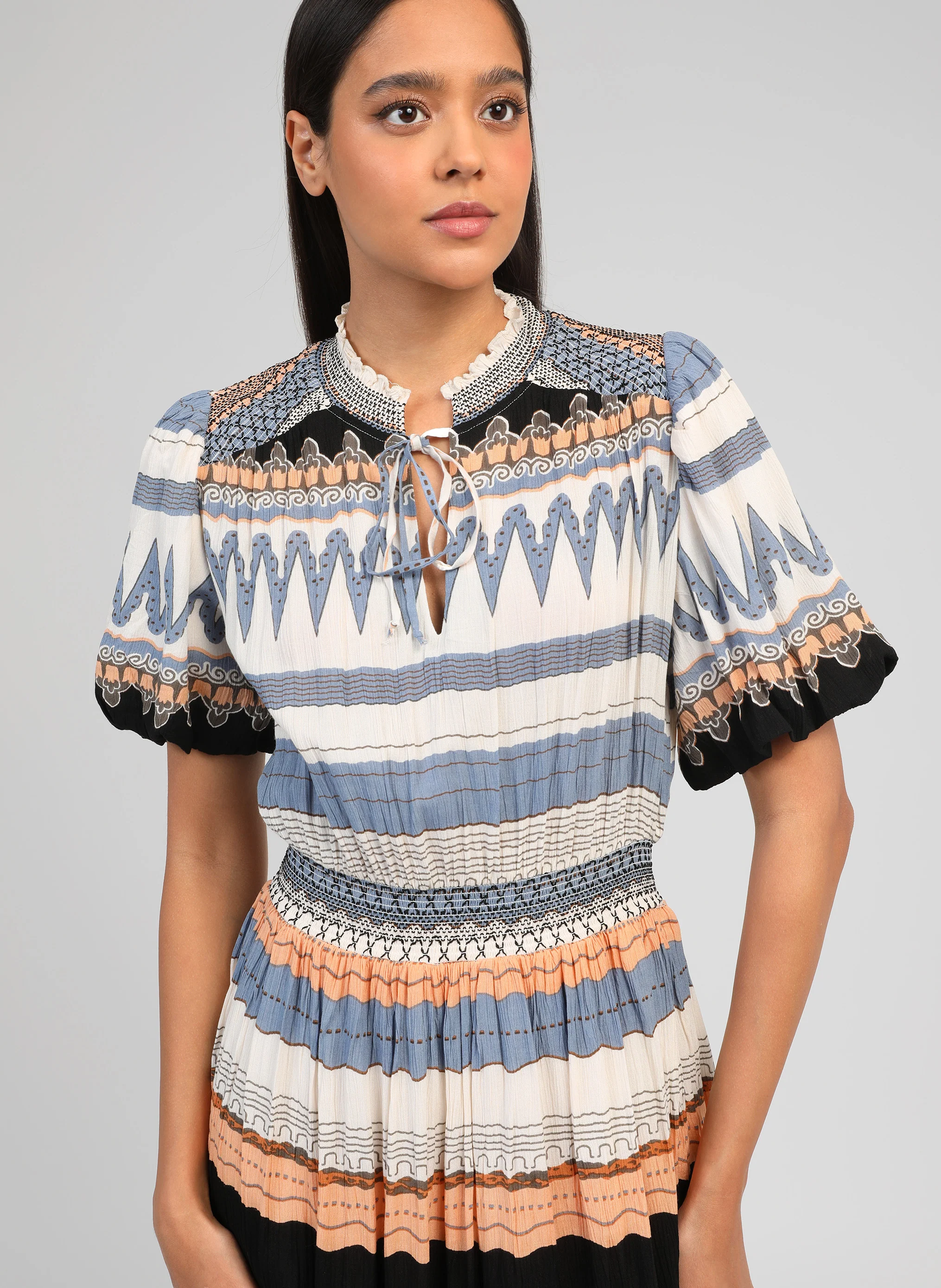 ROBE COURTE OCLAUDIA tamira ciel - Image 2