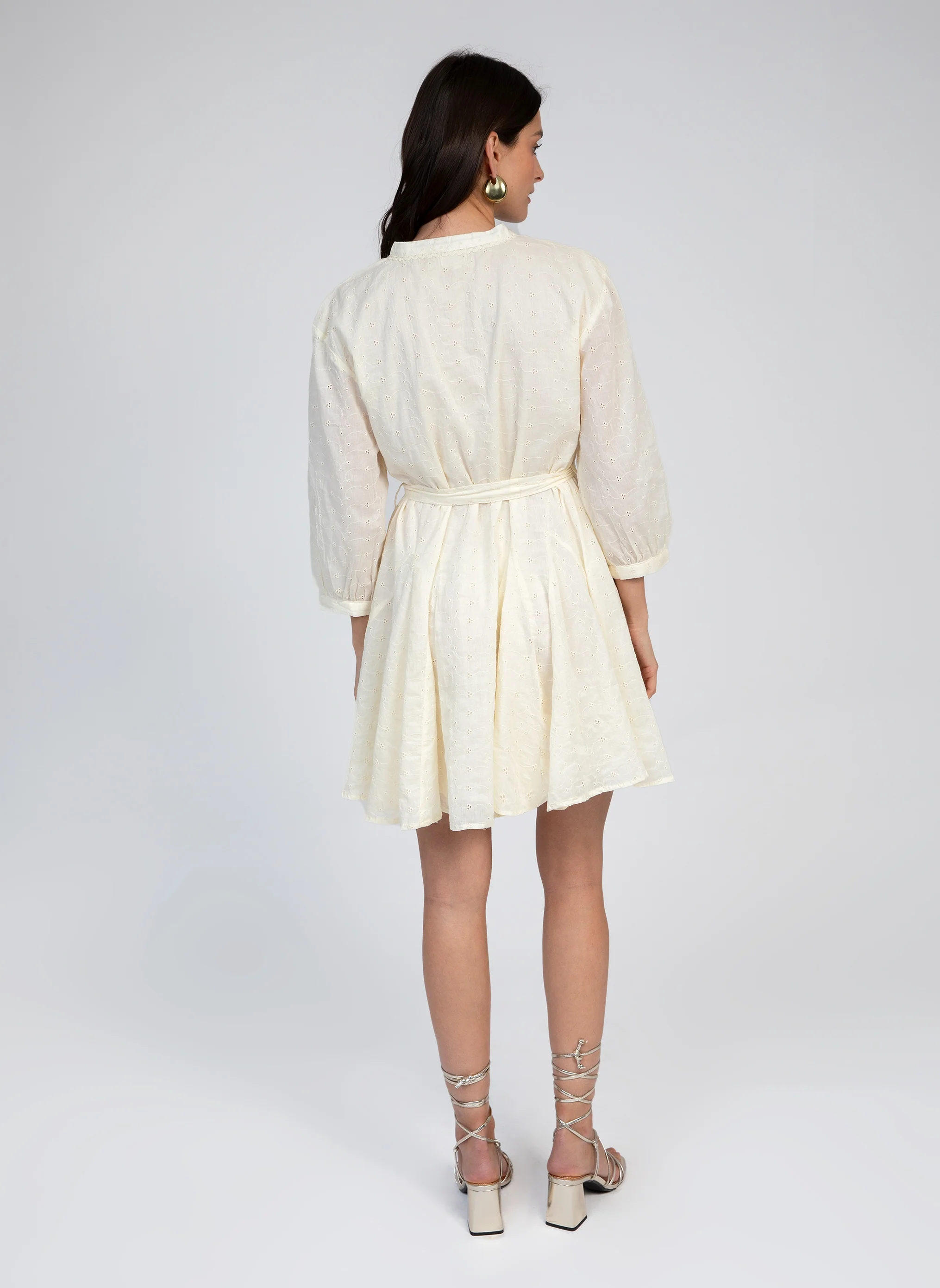 ROBE COURTE ODREANY vanille - Image 5