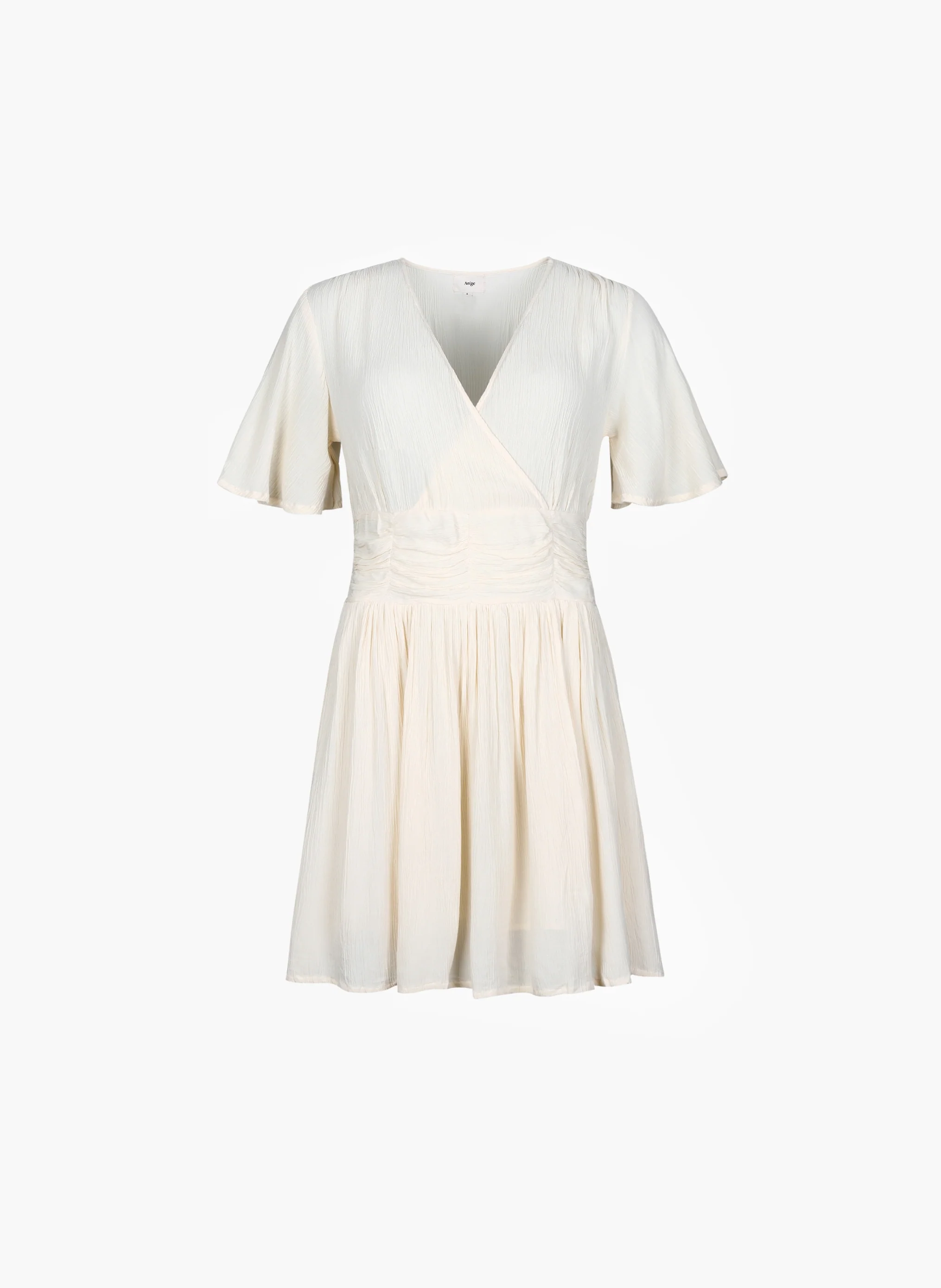 ROBE COURTE OFLAMY ecru - Image 6