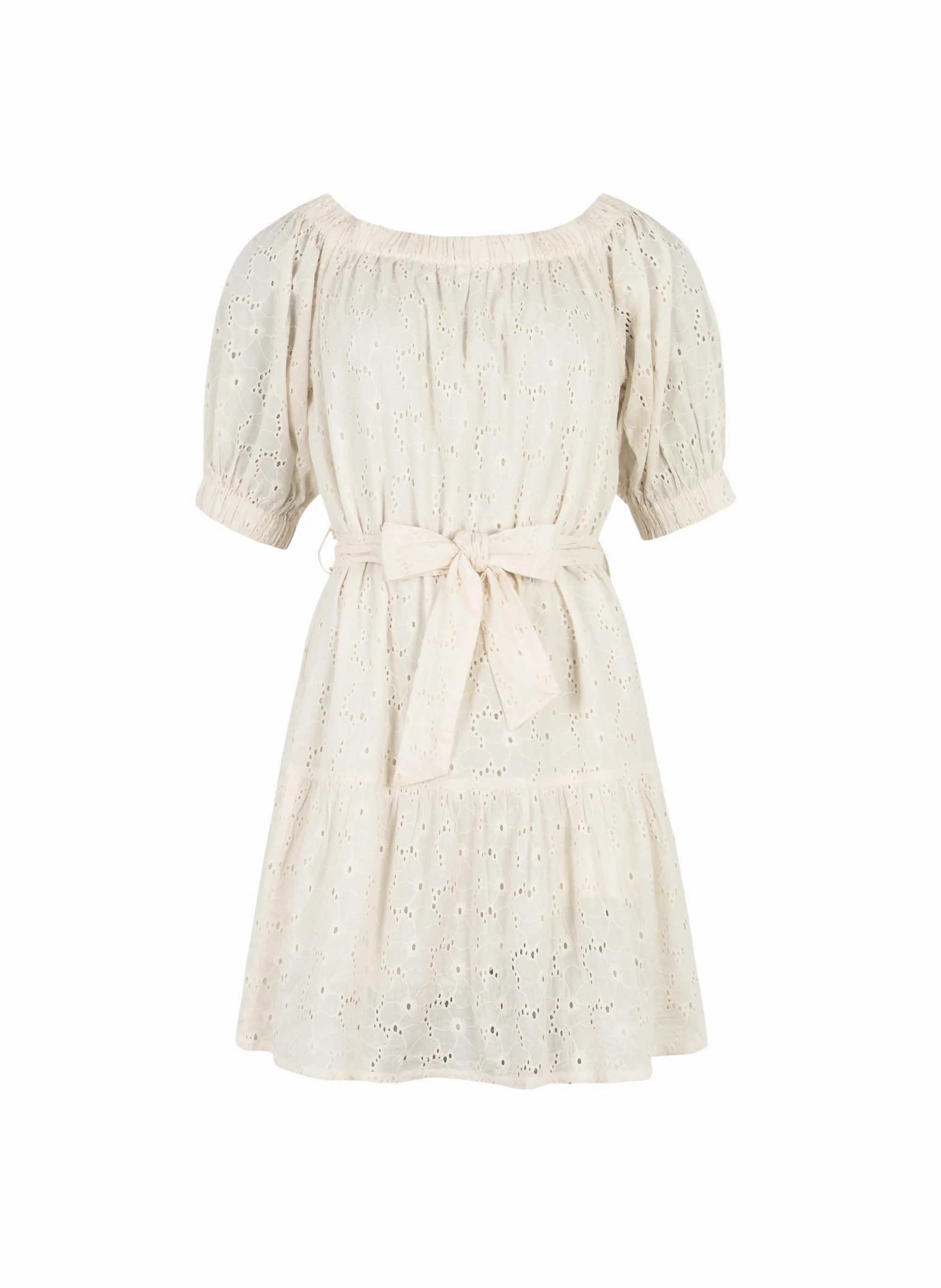 ROBE COURTE OVIANY ecru - Image 5