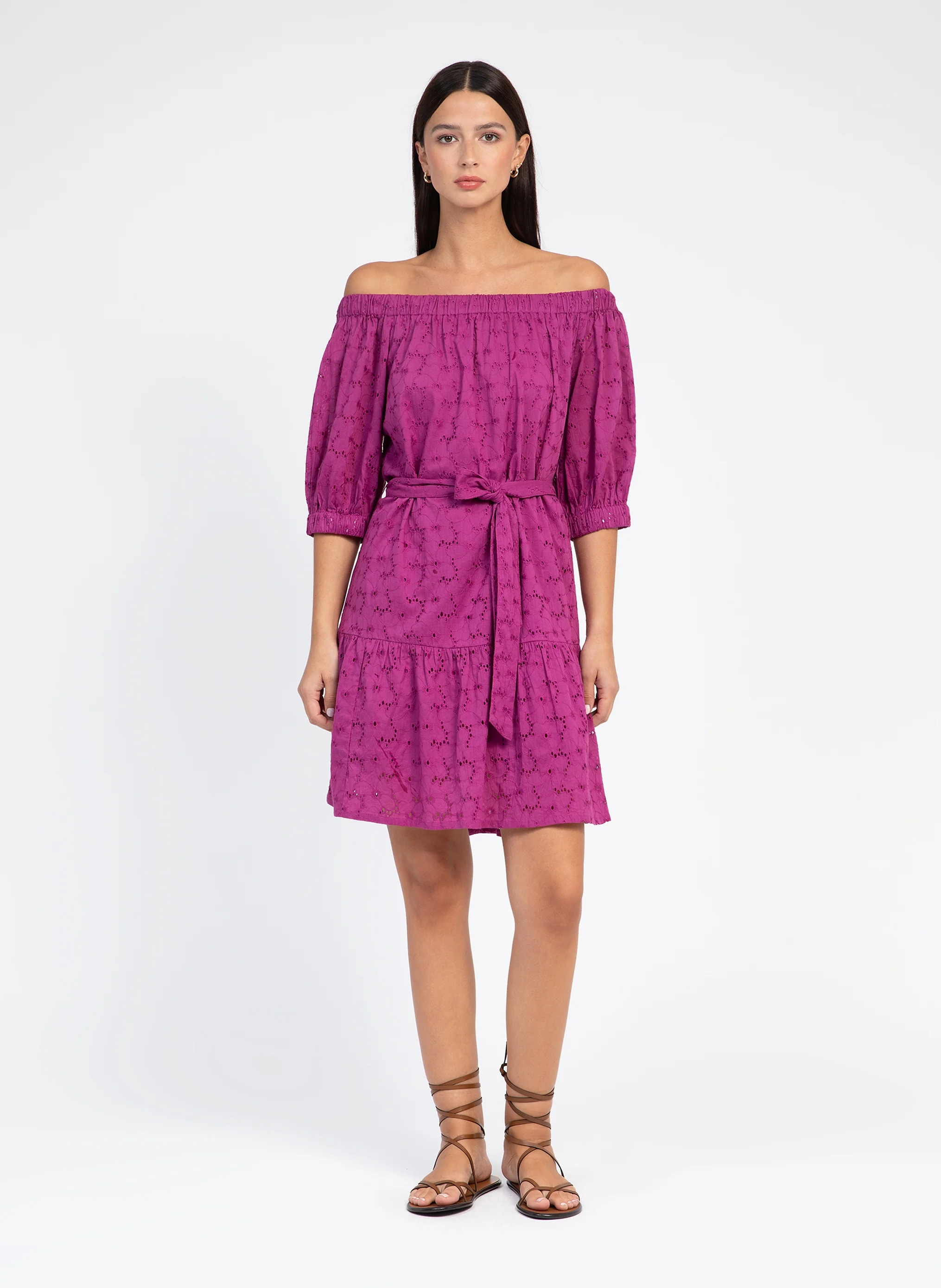 ROBE COURTE OVIANY violine