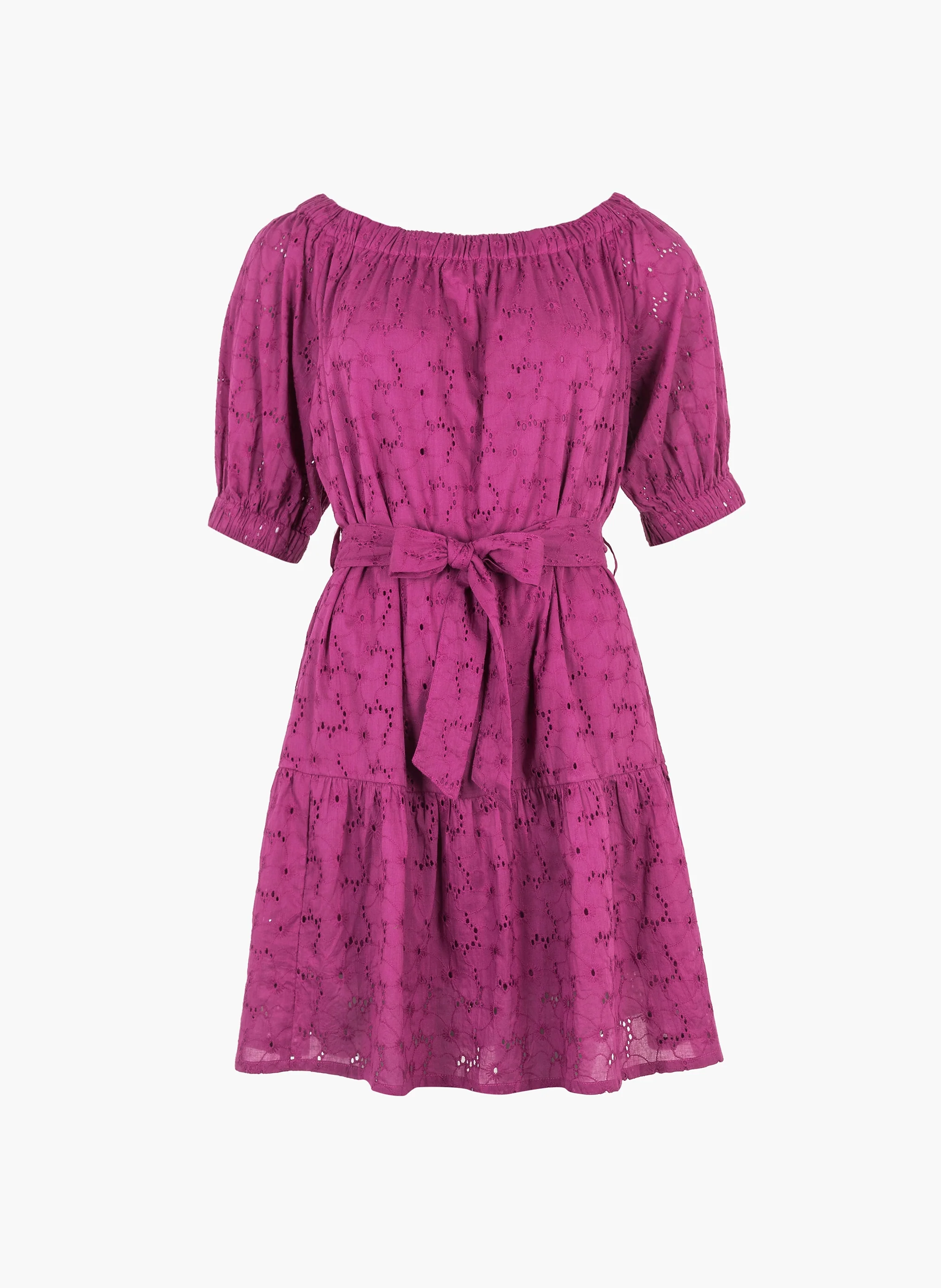 ROBE COURTE OVIANY violine - Image 5