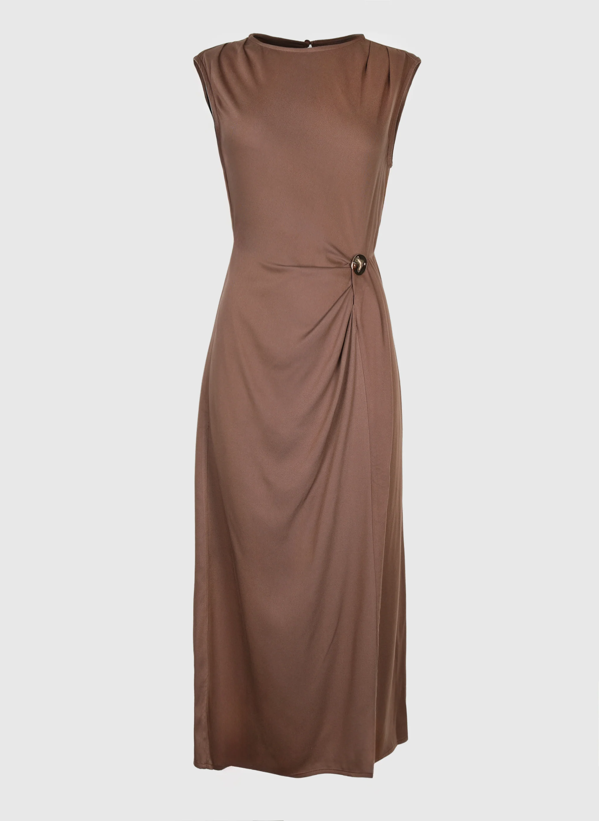 ROBE LONGUE MALEONY marron - Image 5