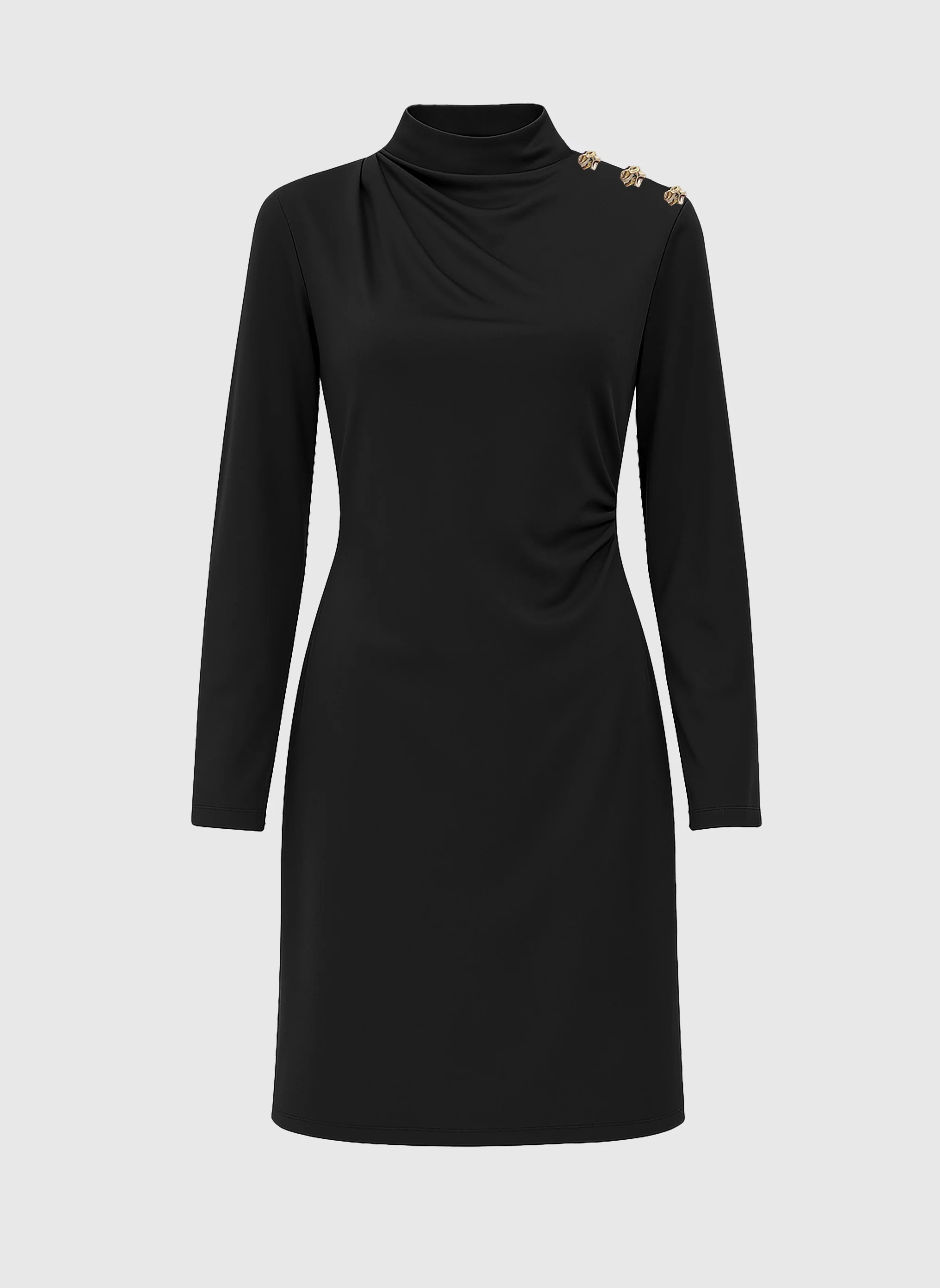 ROBE COURTE MANINON noir - Image 5