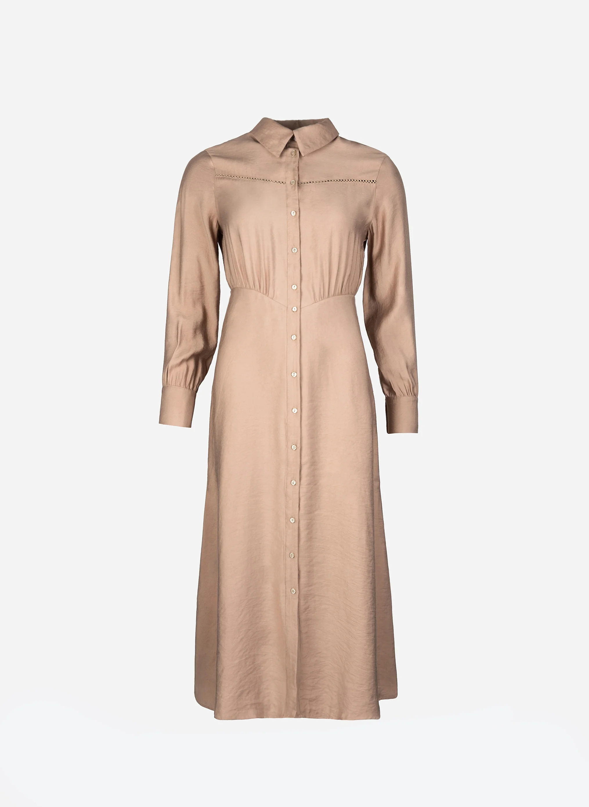 ROBE LONGUE MARBARA noisette - Image 6