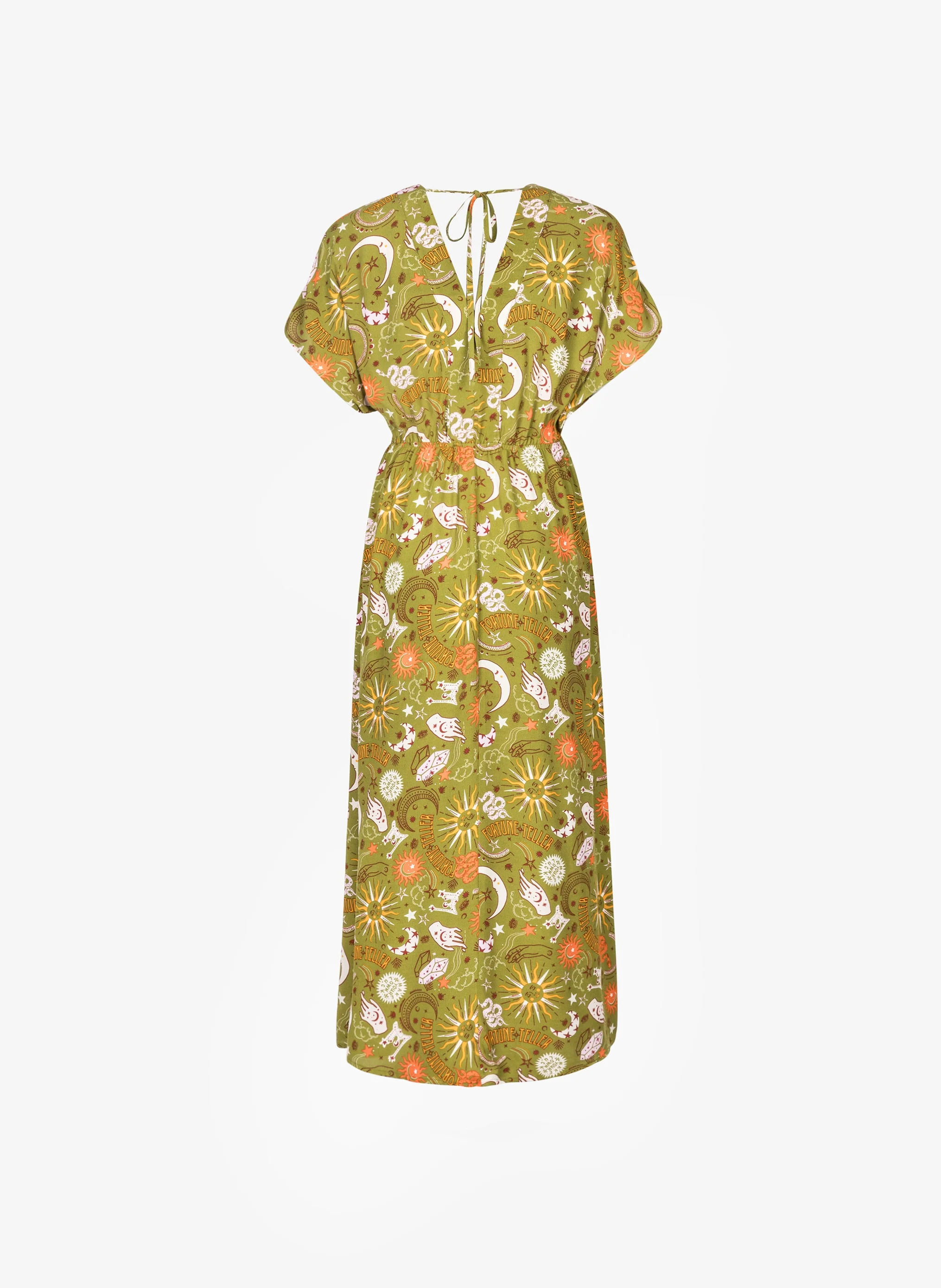 ROBE LONGUE MARINARA boheme olive - Image 7