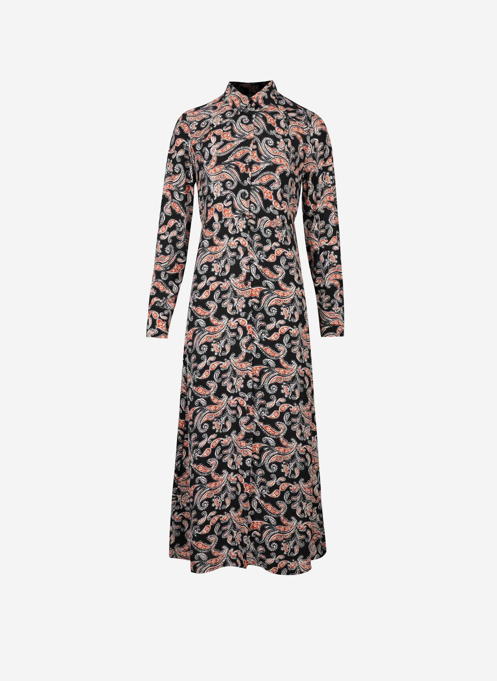ROBE LONGUE MARIZEAU bandini noir - Image 5