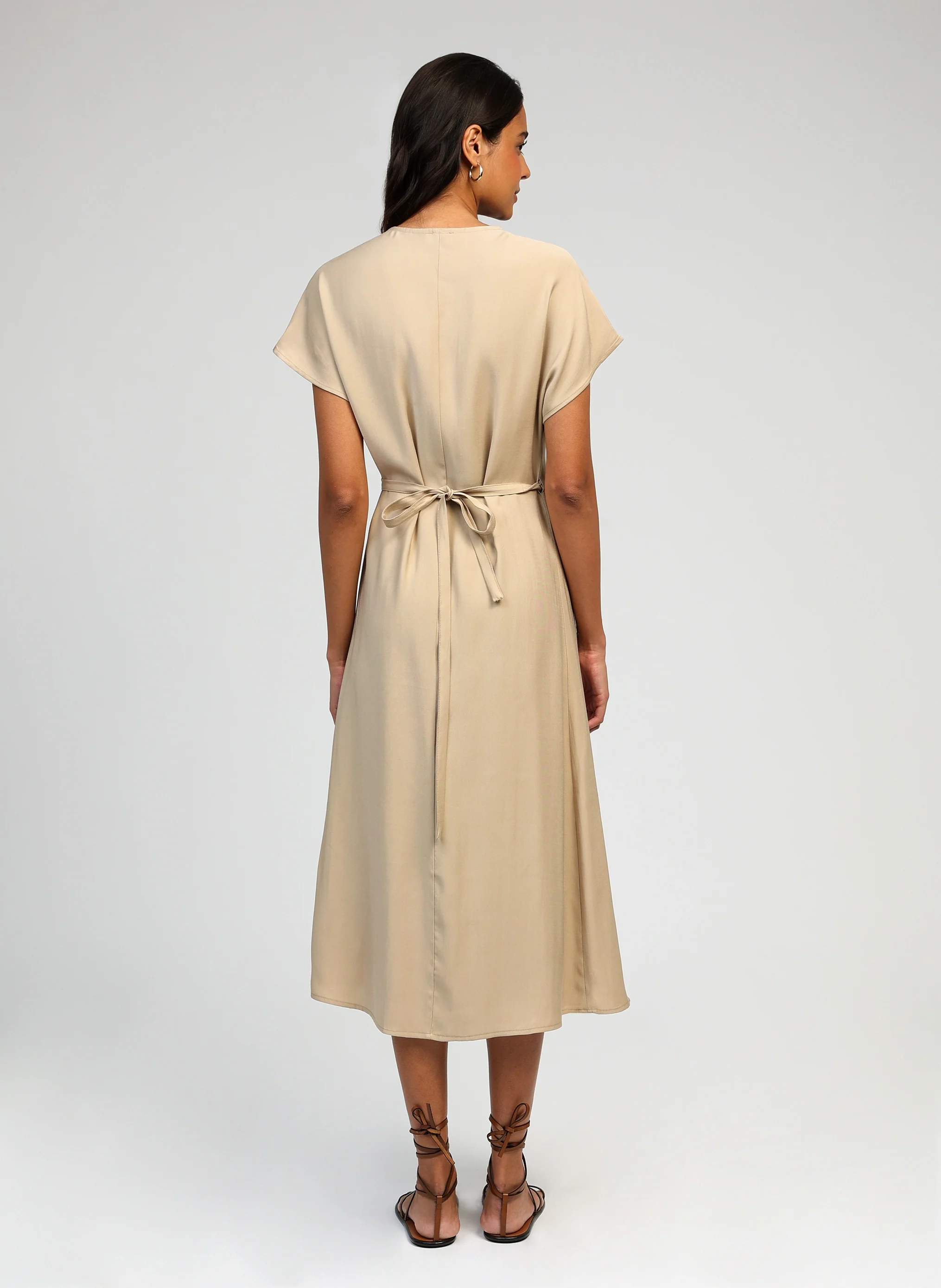 ROBE LONGUE MIKIMA beige - Image 5