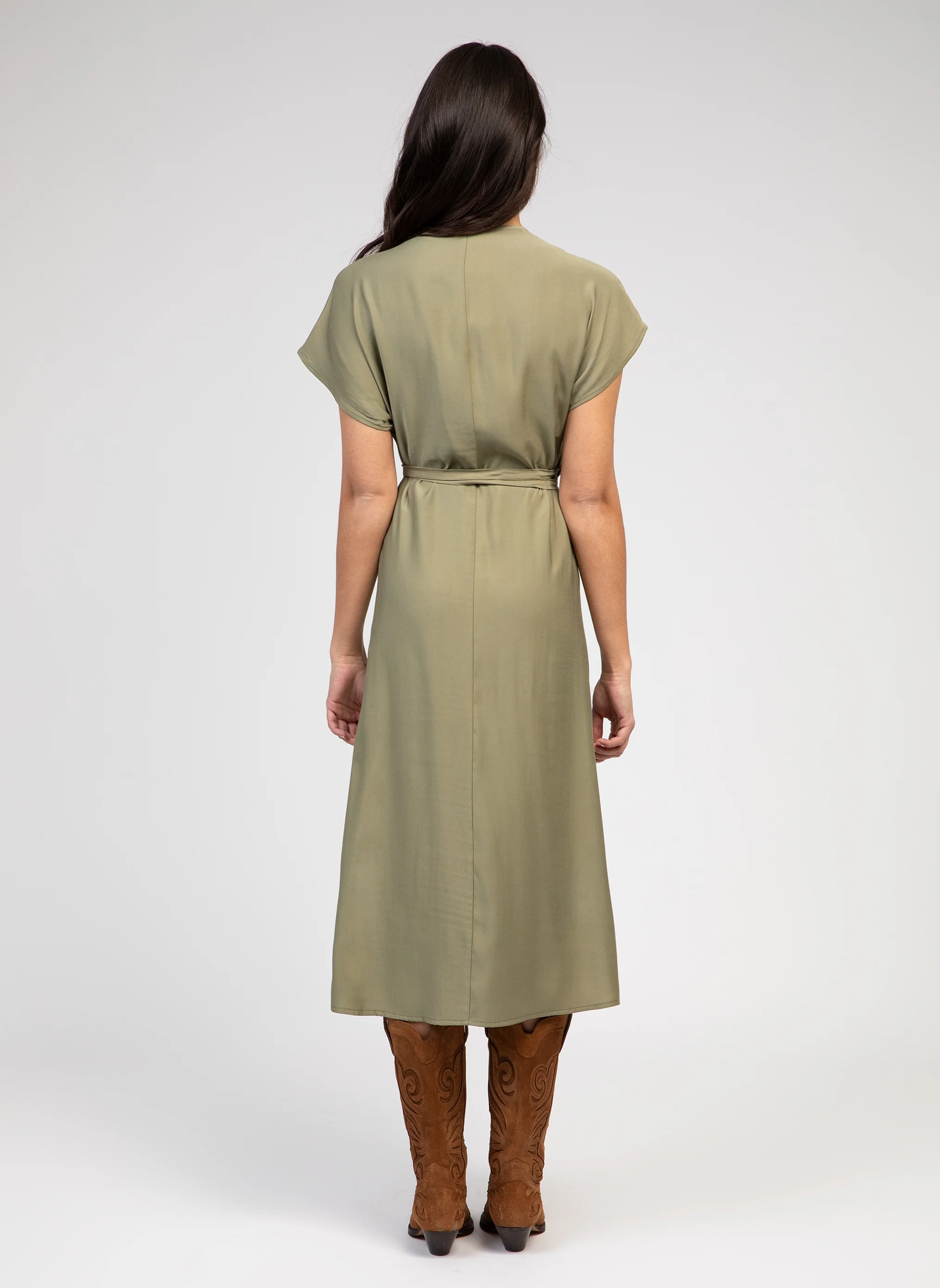 ROBE LONGUE MIKIMA militaire - Image 4