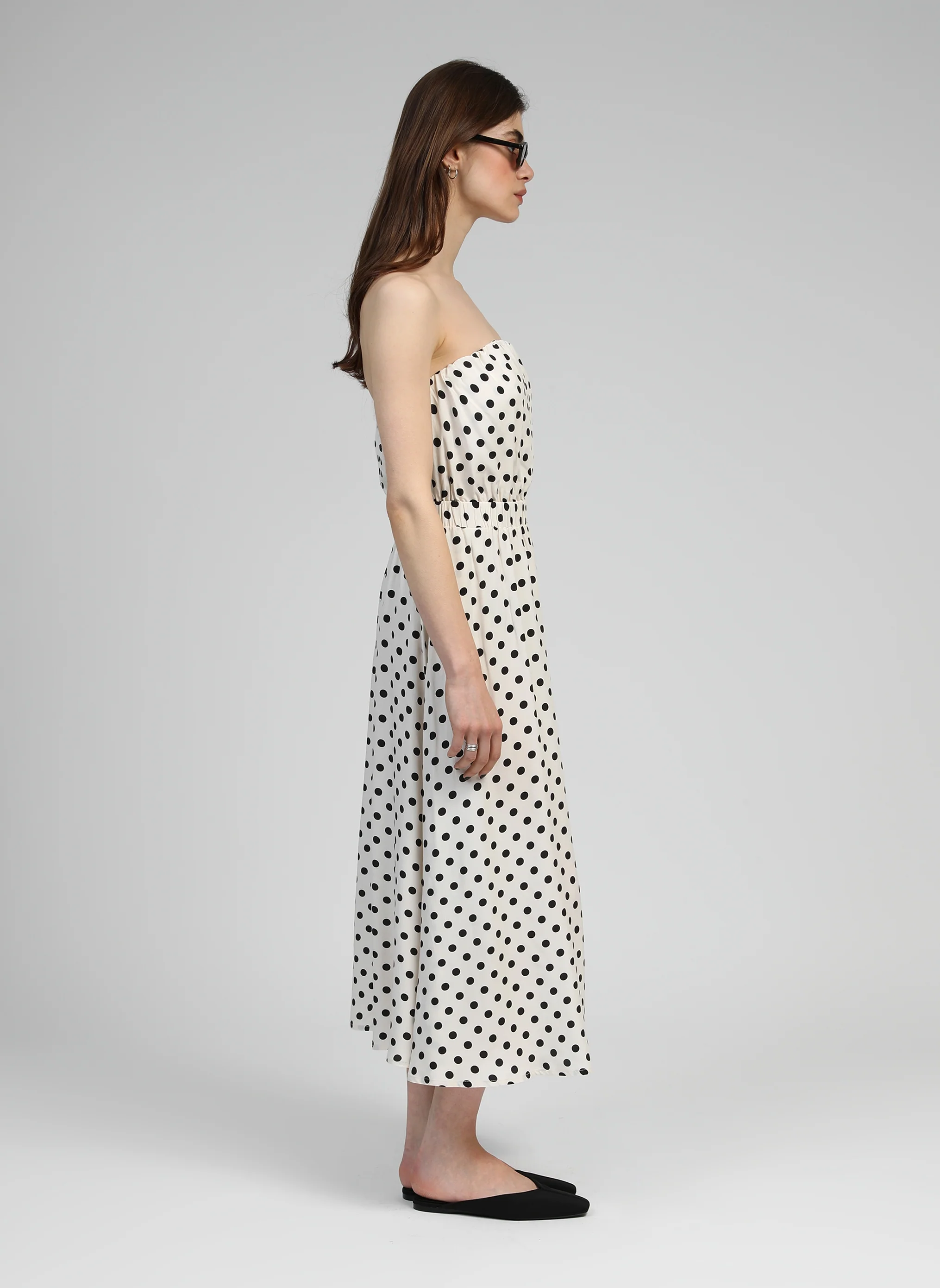 ROBE LONGUE MIKITRY palinto noir - Image 3