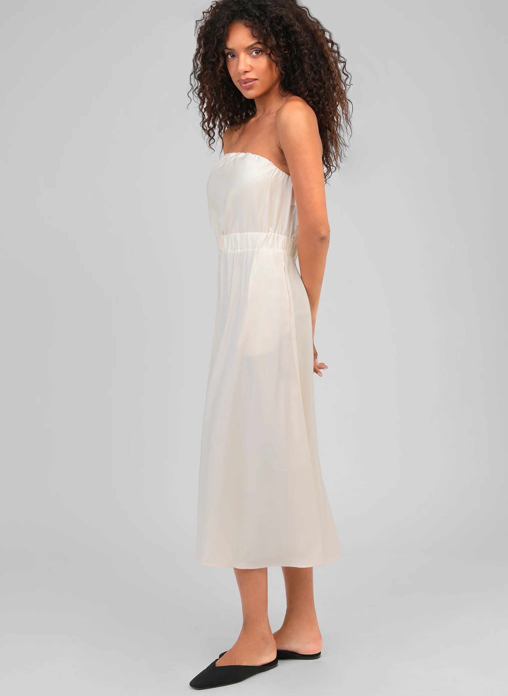 ROBE LONGUE MILIKA ecru - Image 3