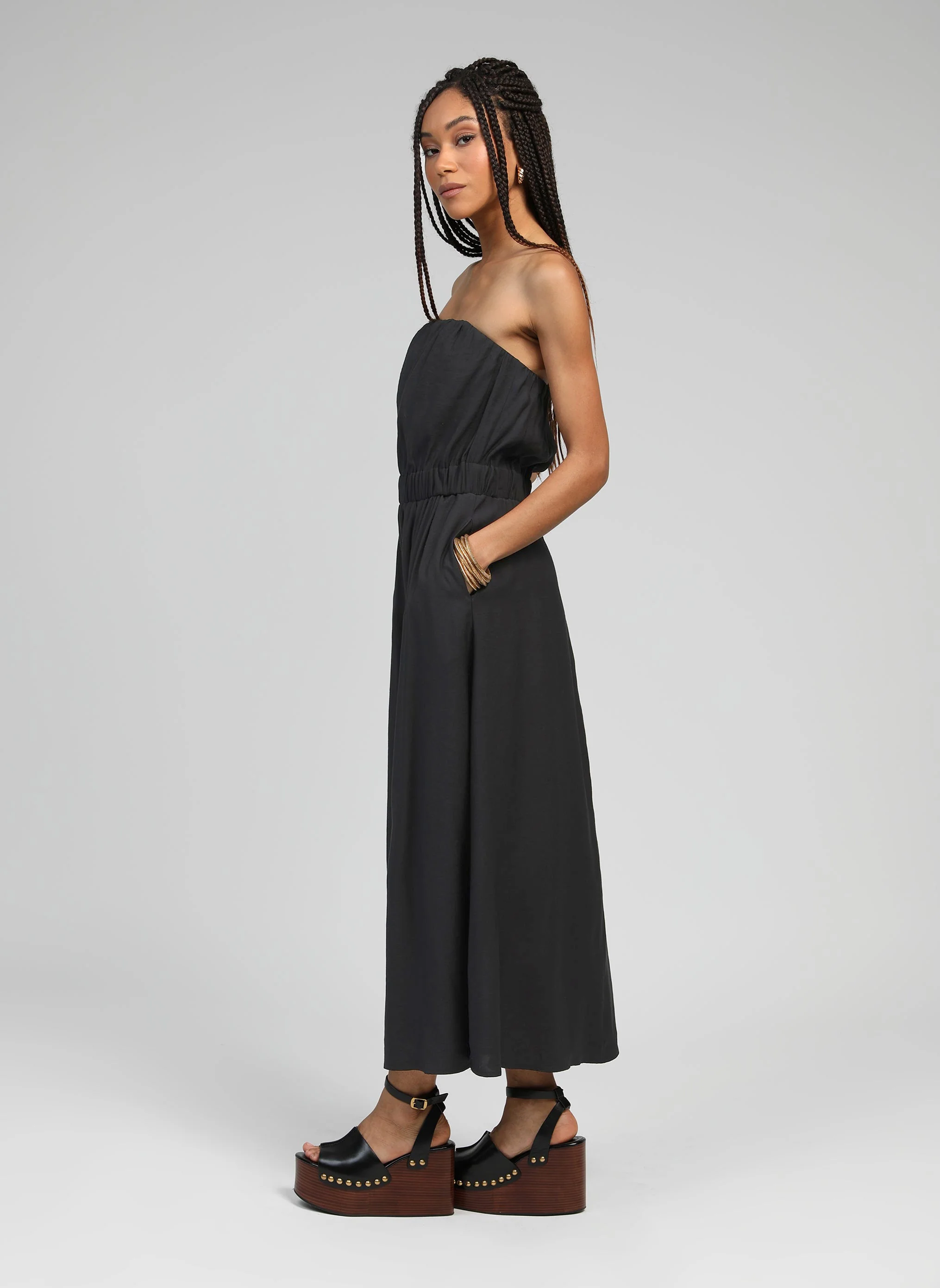 ROBE LONGUE MILIKO carbone - Image 4