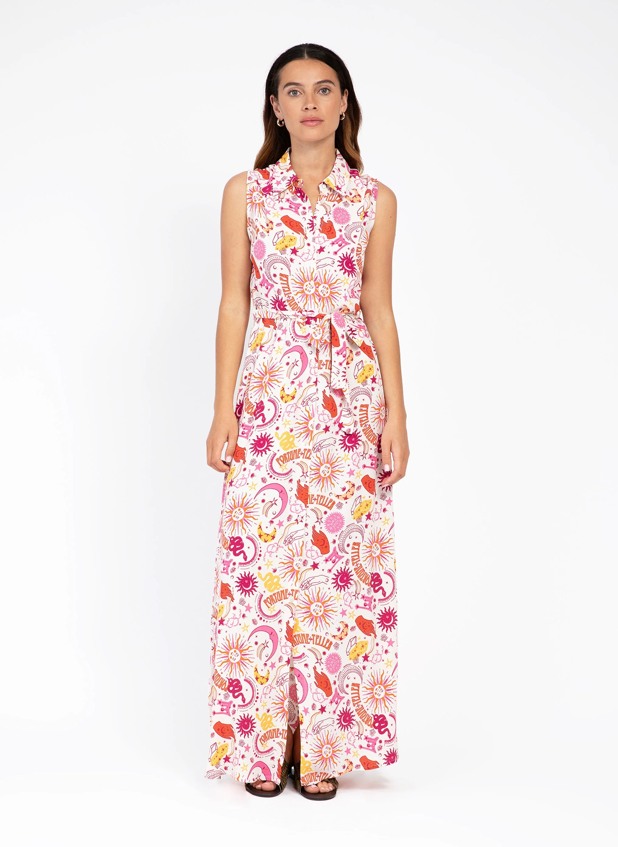 ROBE LONGUE MODOMIR boho ecru