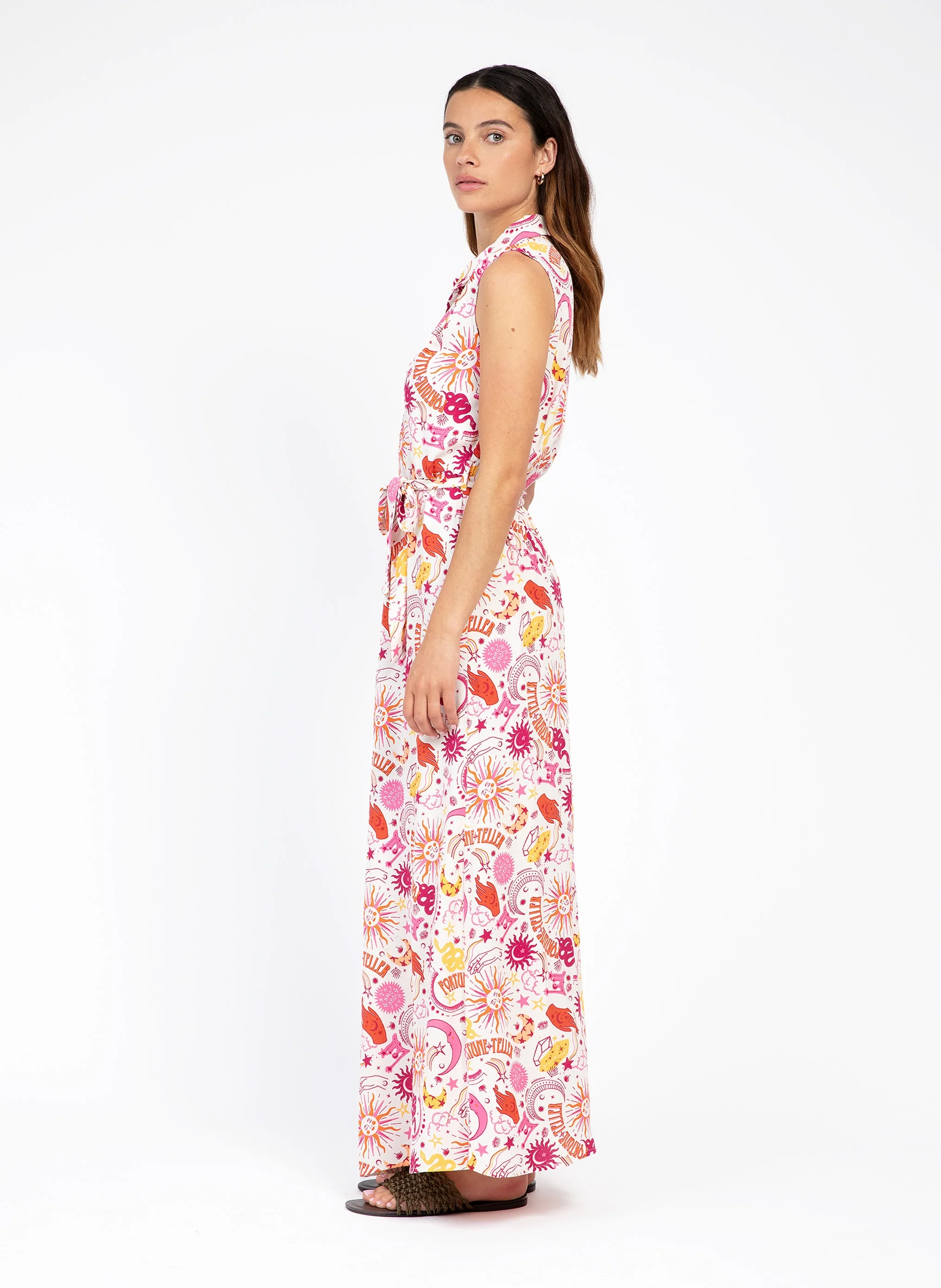ROBE LONGUE MODOMIR boho ecru - Image 3