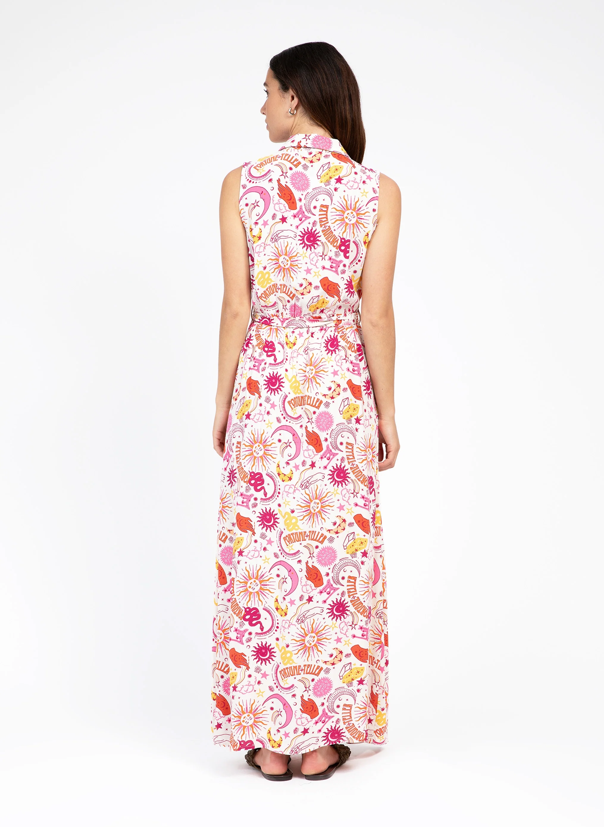 ROBE LONGUE MODOMIR boho ecru - Image 4