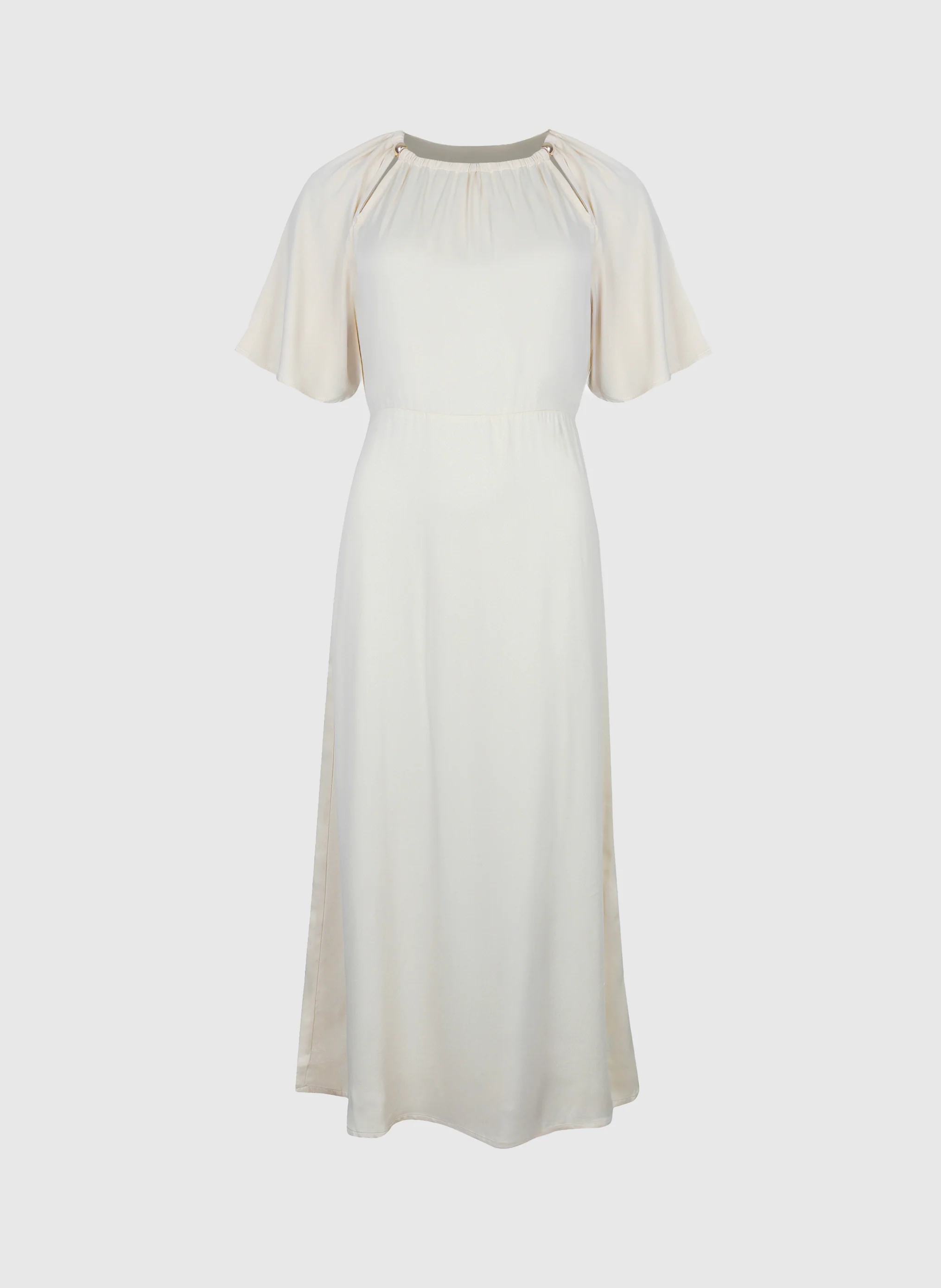 ROBE LONGUE MORIANA ecru - Image 5