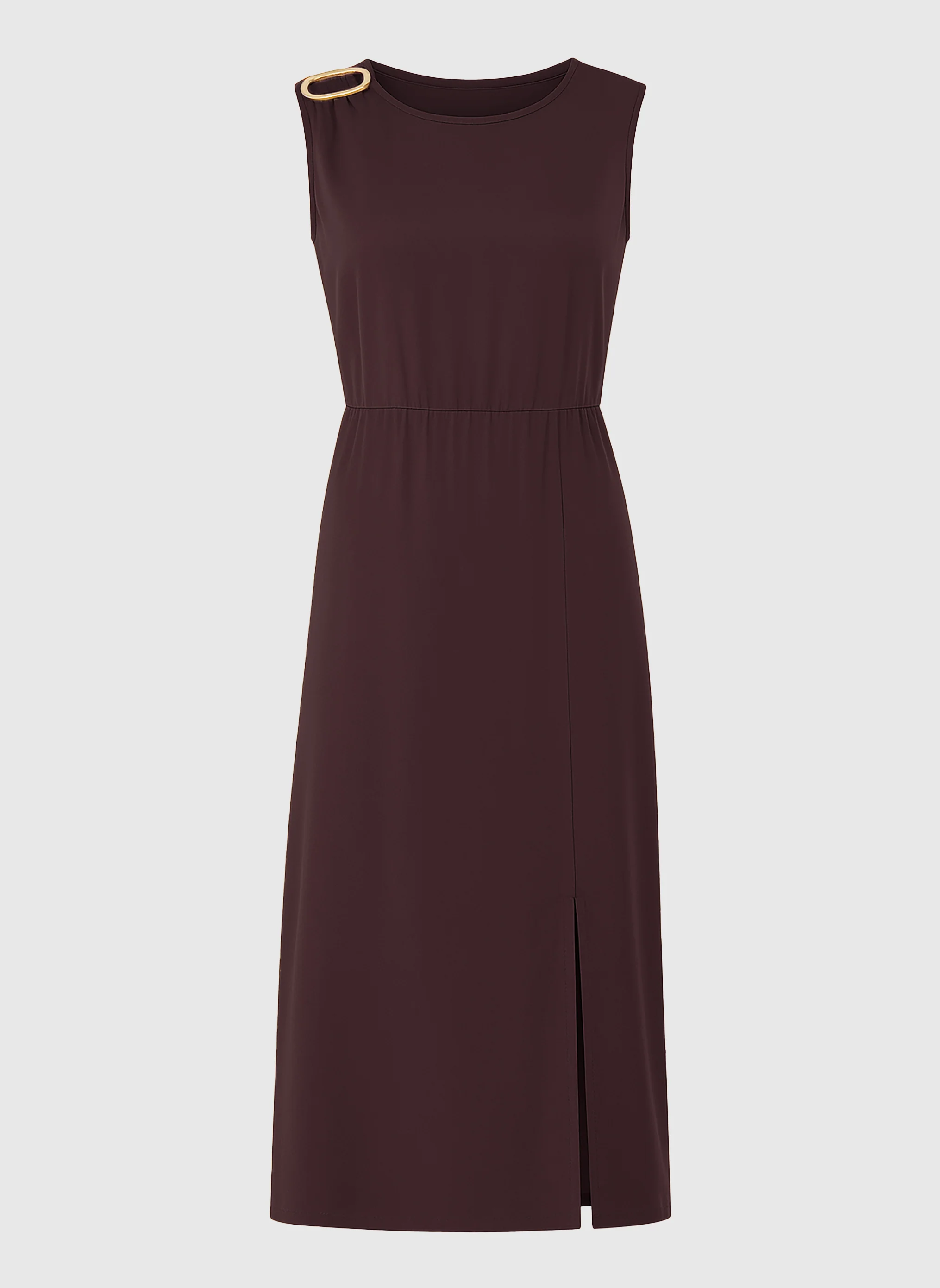 ROBE MIDI MYSTRAL wine - Image 5