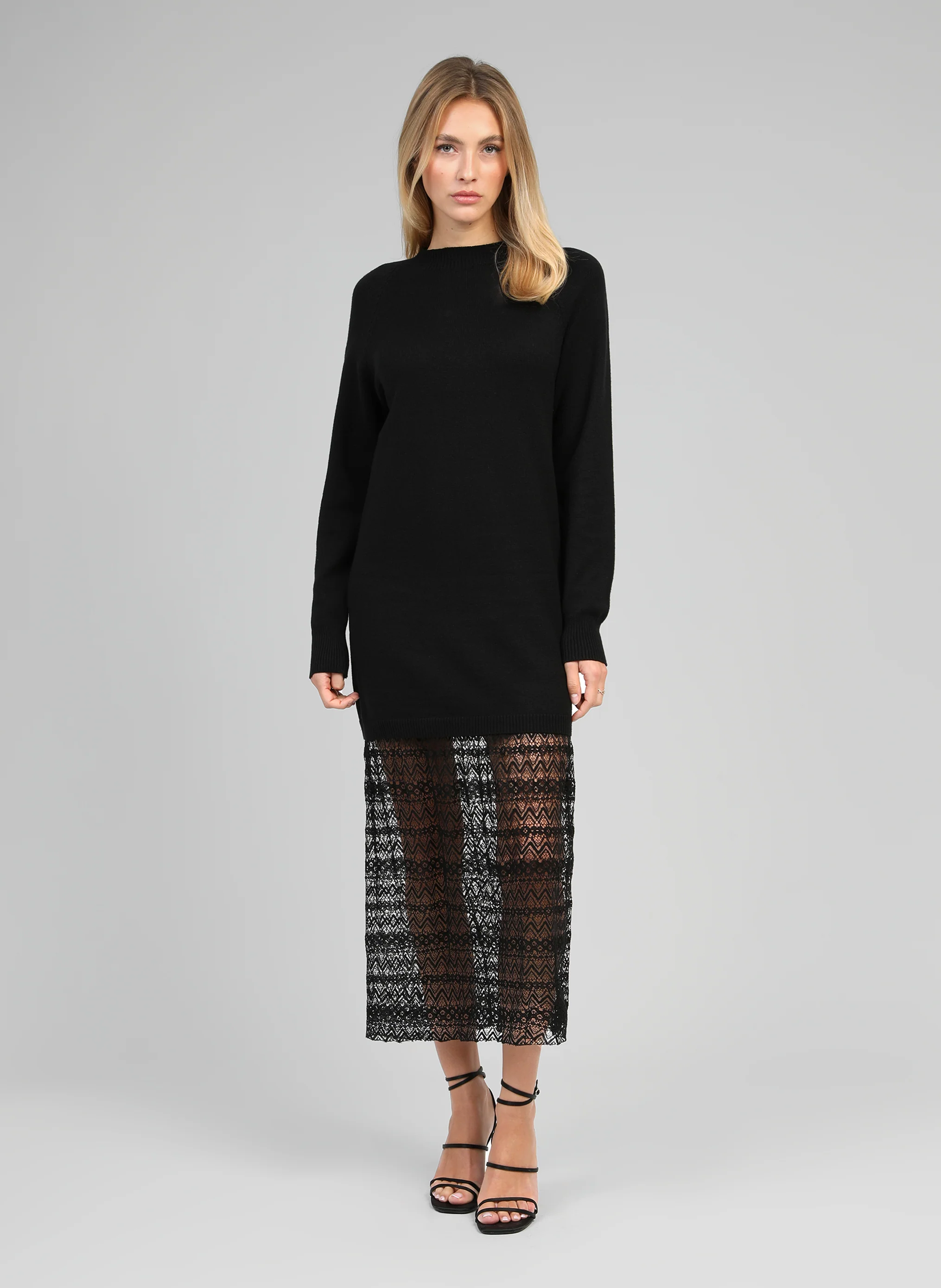 ROBE LONGUE NAKINI noir - Image 2