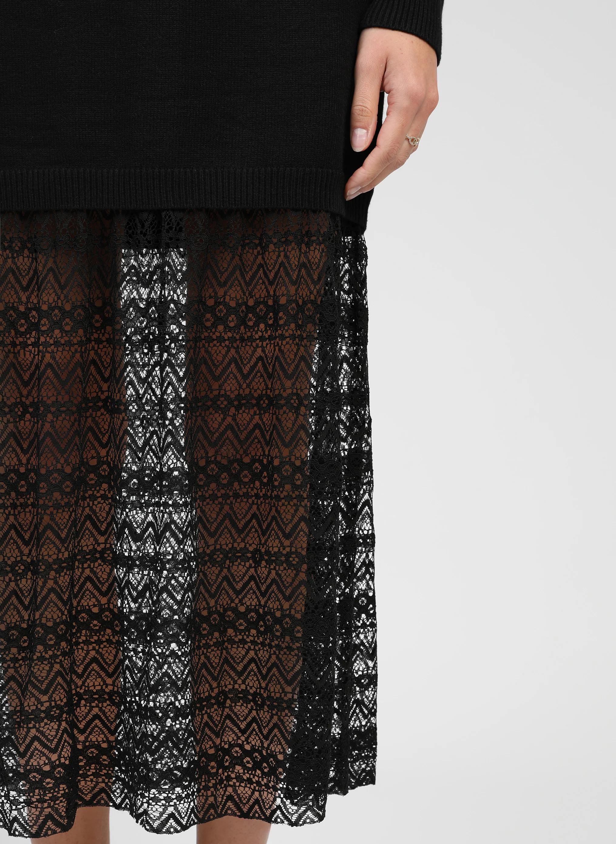 ROBE LONGUE NAKINI noir - Image 3