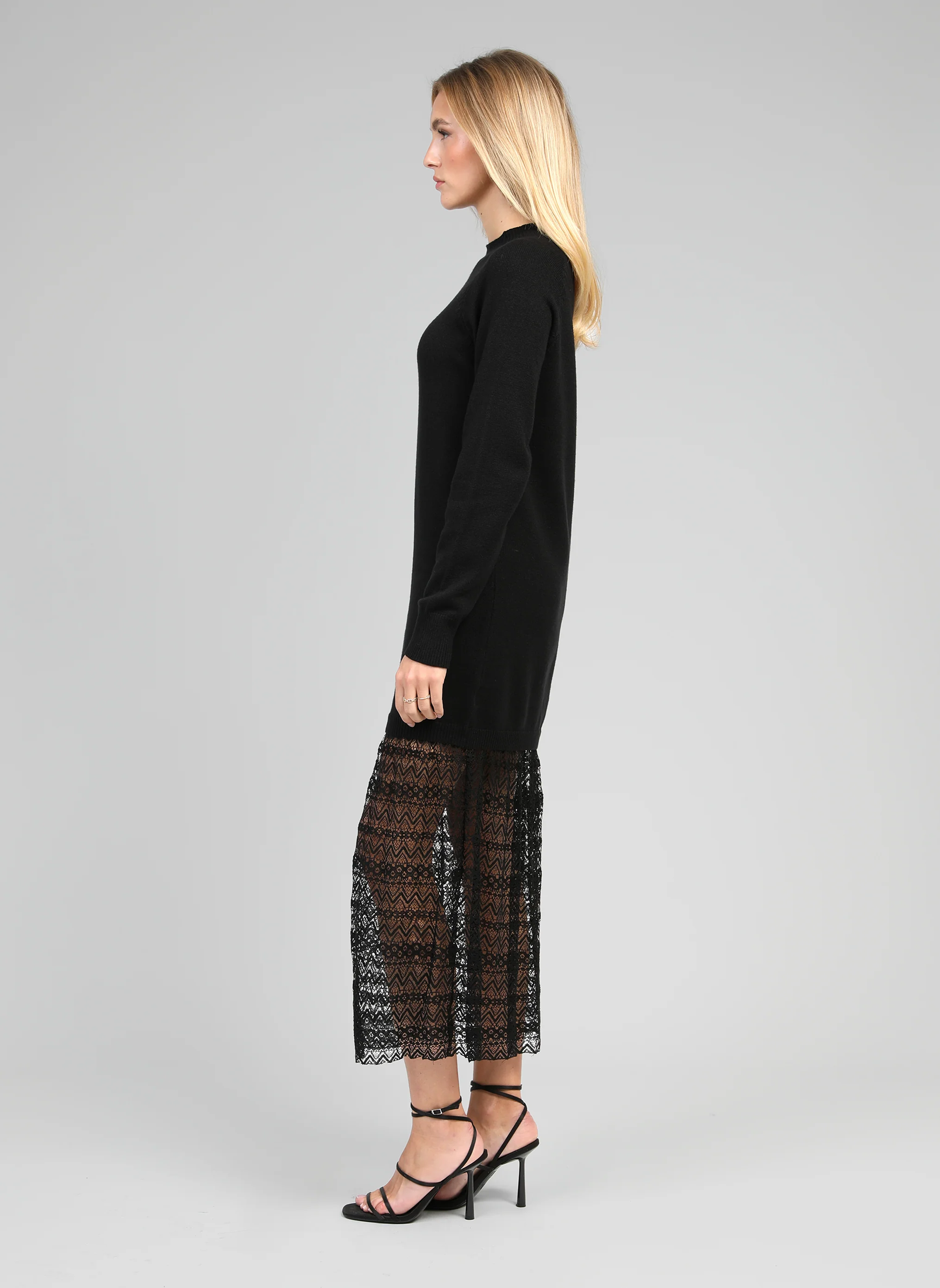 ROBE LONGUE NAKINI noir - Image 4