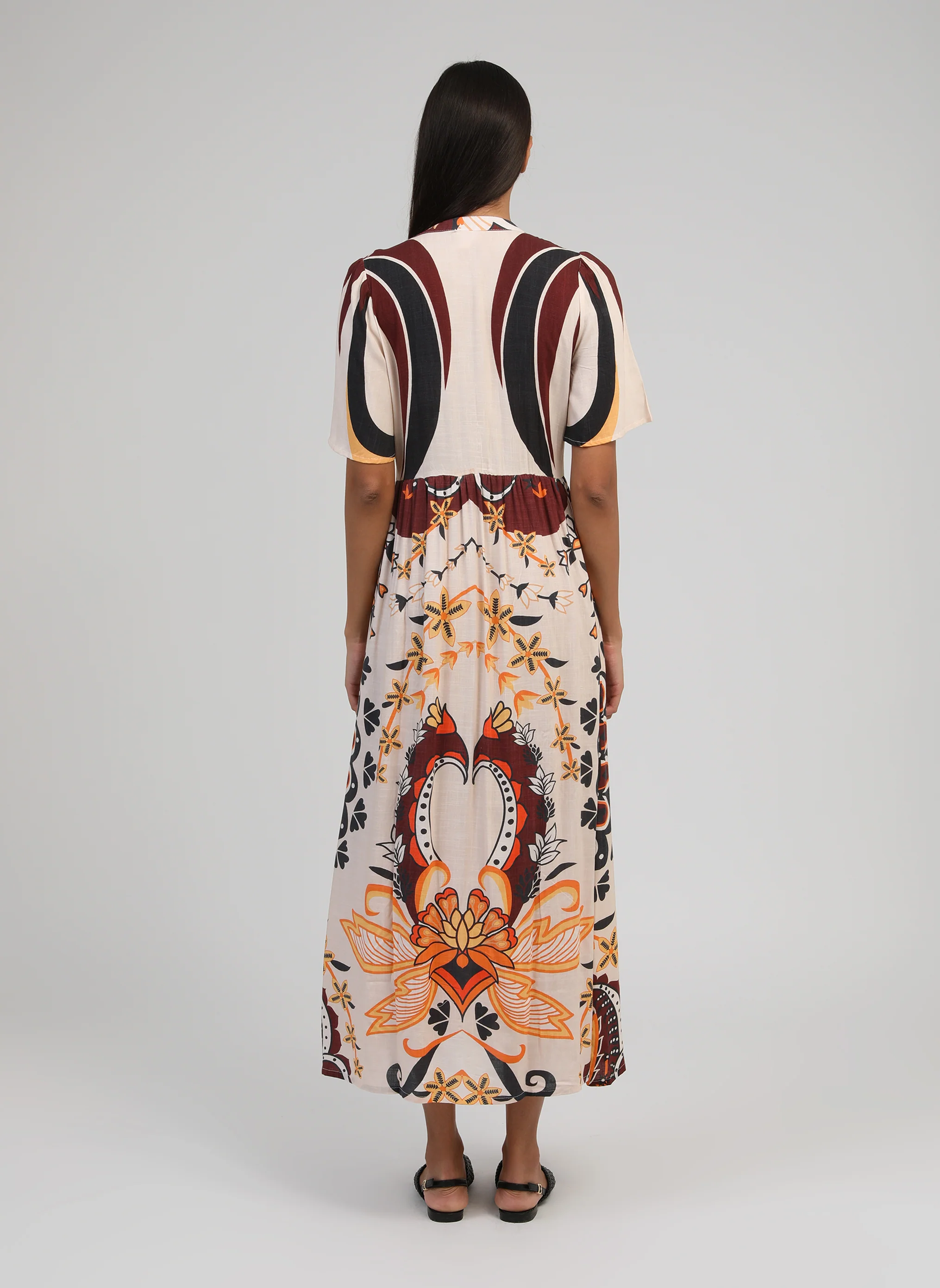 ROBE LONGUE OBEMIA clever ecru - Image 4