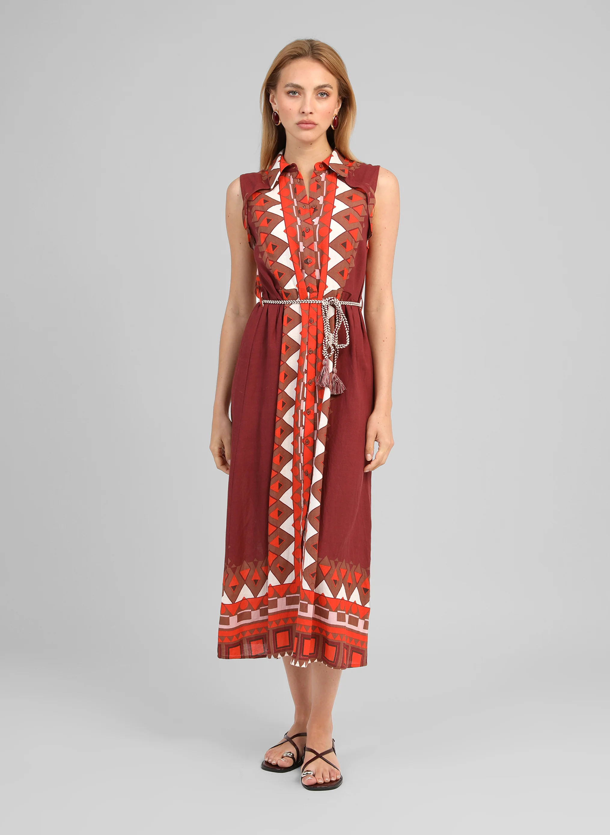 ROBE LONGUE OCHARMY oliaka multico