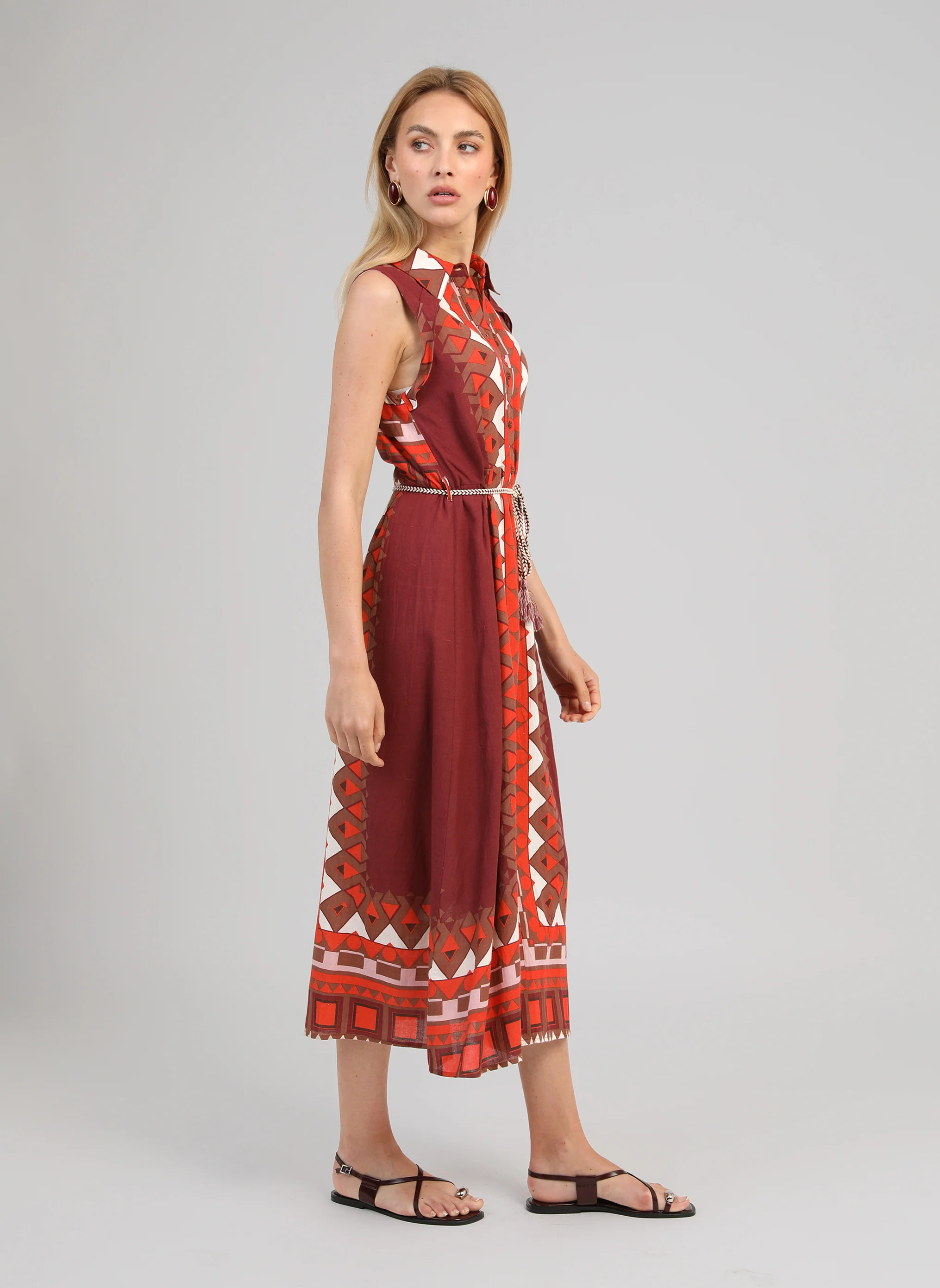 ROBE LONGUE OCHARMY oliaka multico - Image 3