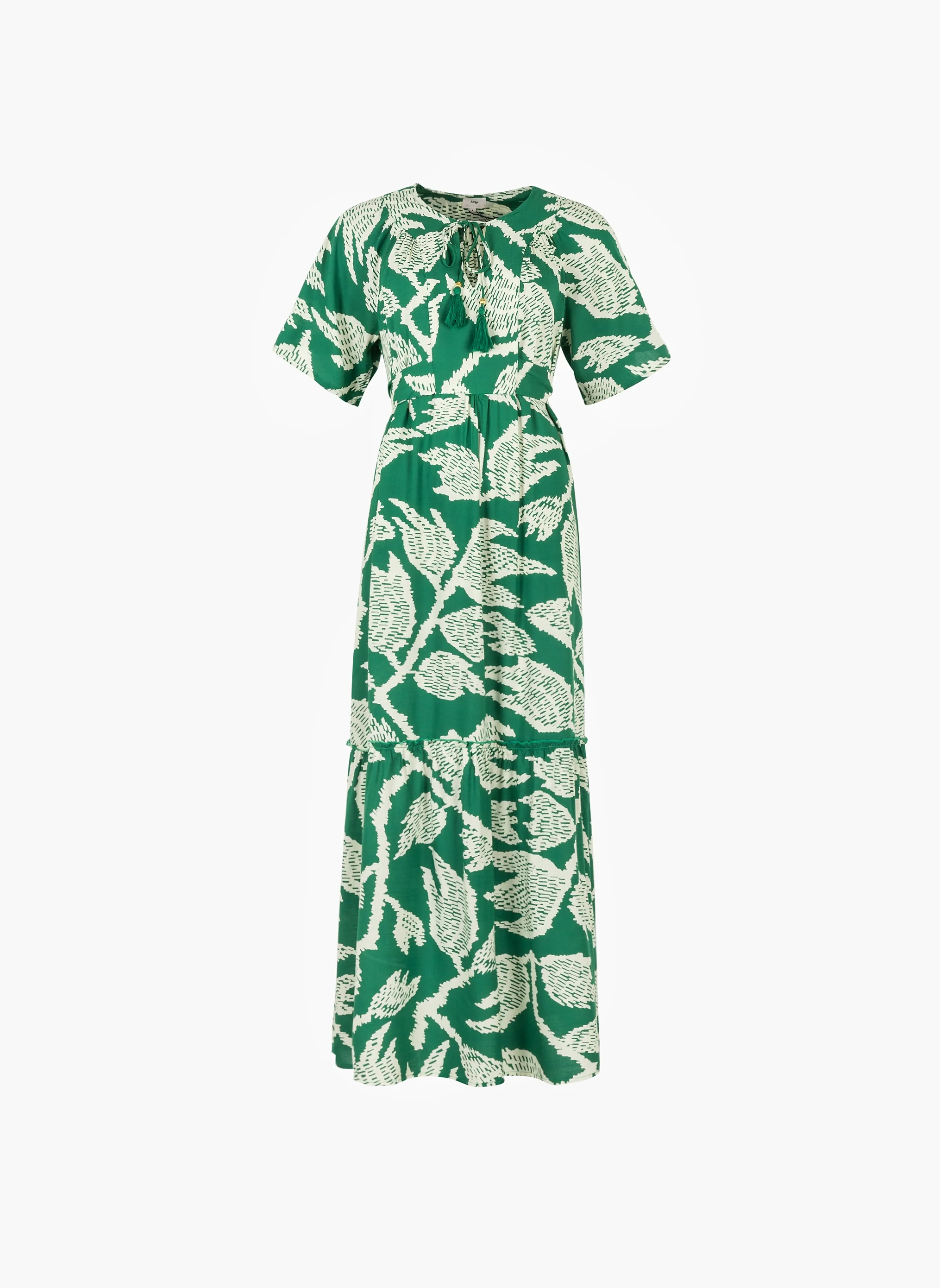 ROBE LONGUE ODIAS nabilo vert - Image 5