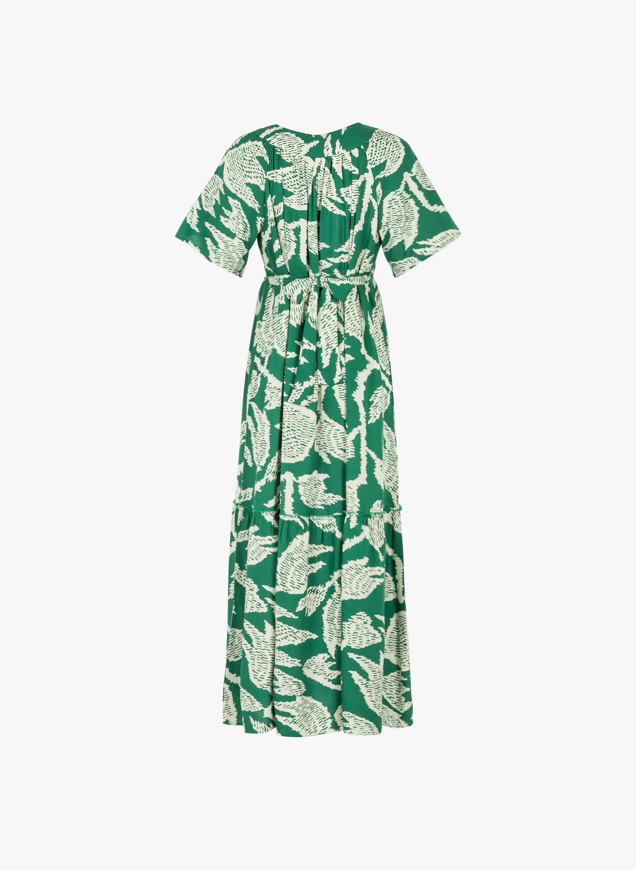 ROBE LONGUE ODIAS nabilo vert - Image 6