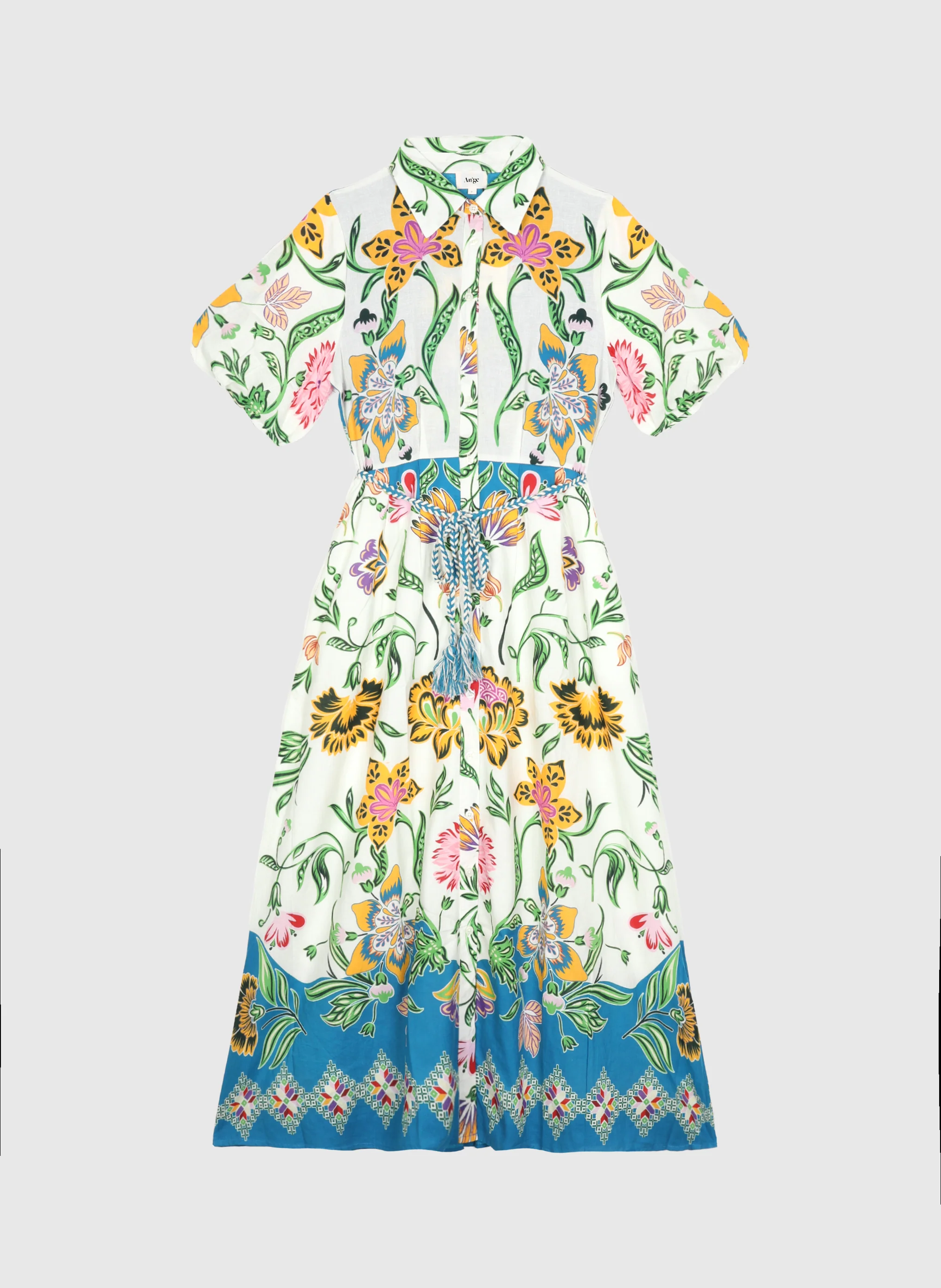 ROBE LONGUE ODOMINA florius multico - Image 5