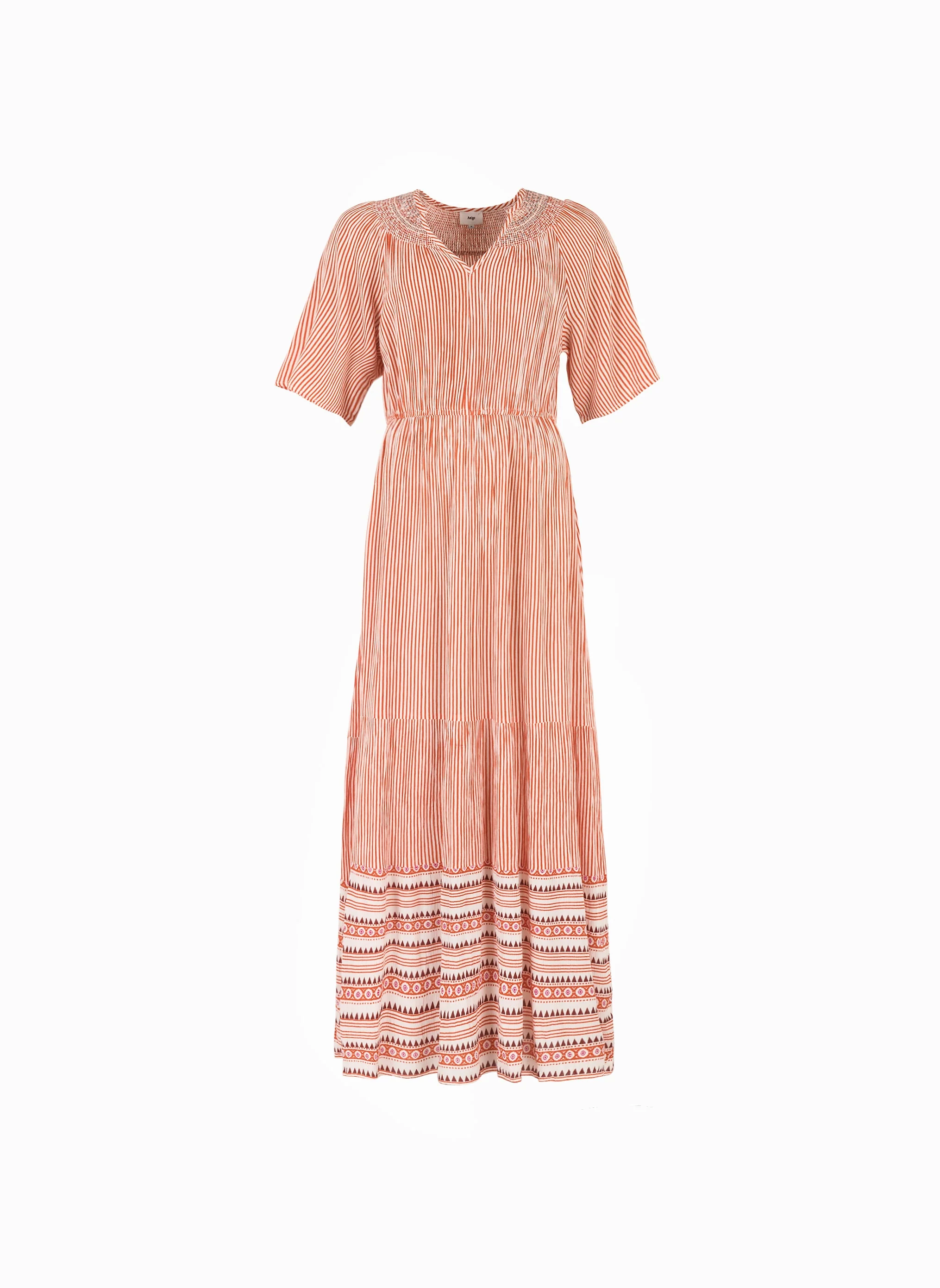 ROBE LONGUE OFELIA orange - Image 5